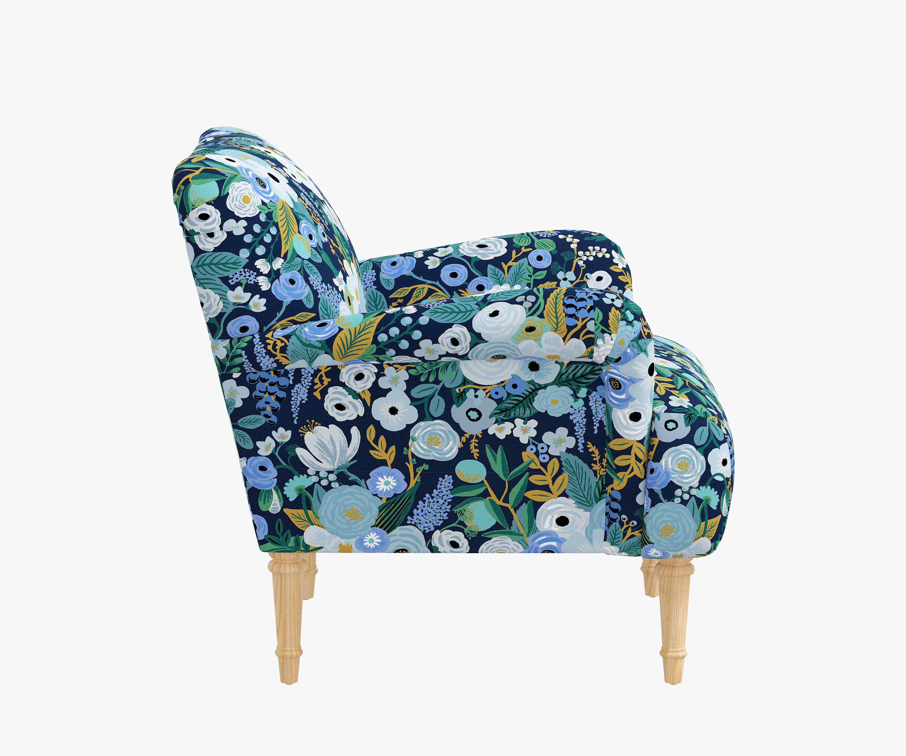 Bristol Armchair - Garden Party Blue