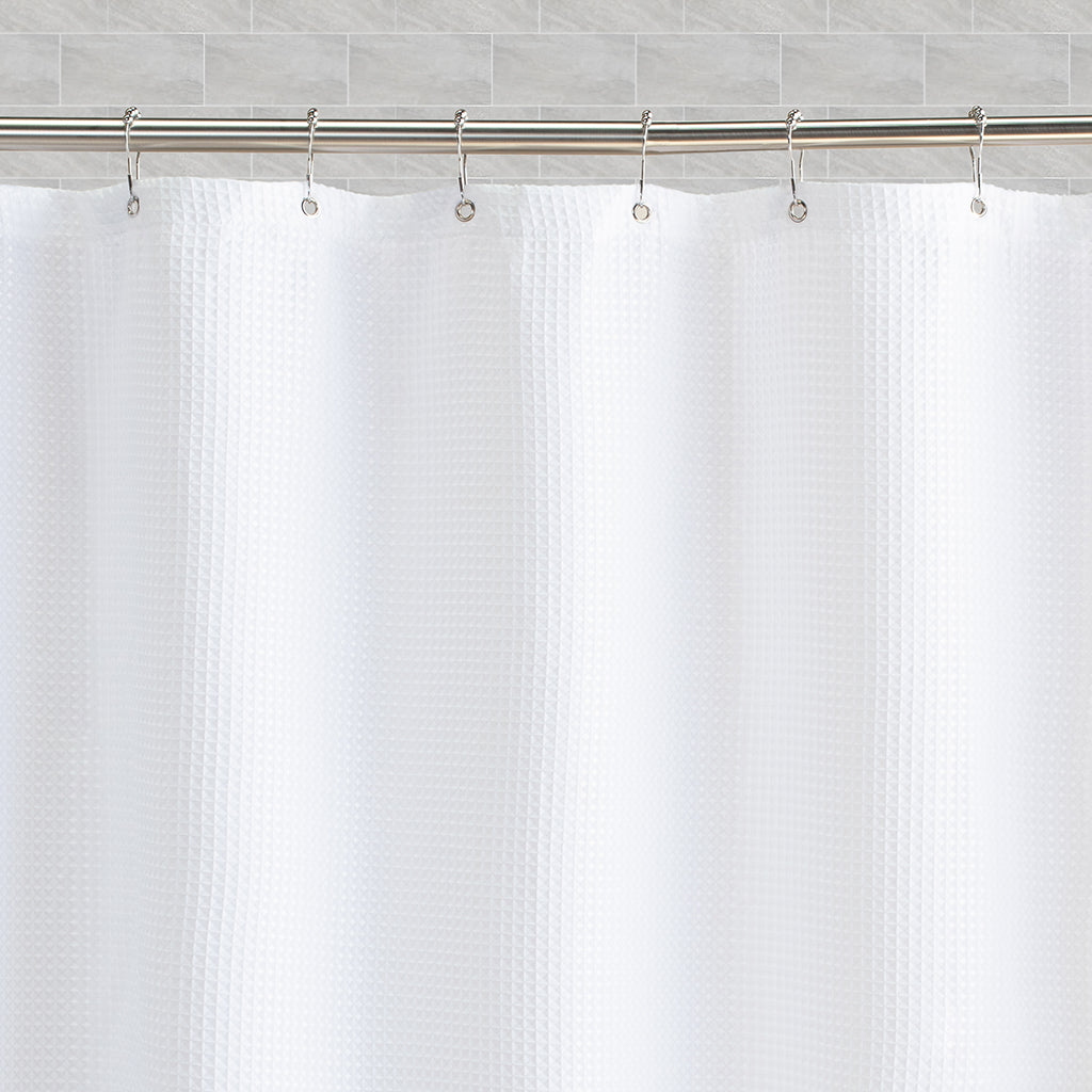 The Classic Waffle Shower Curtain