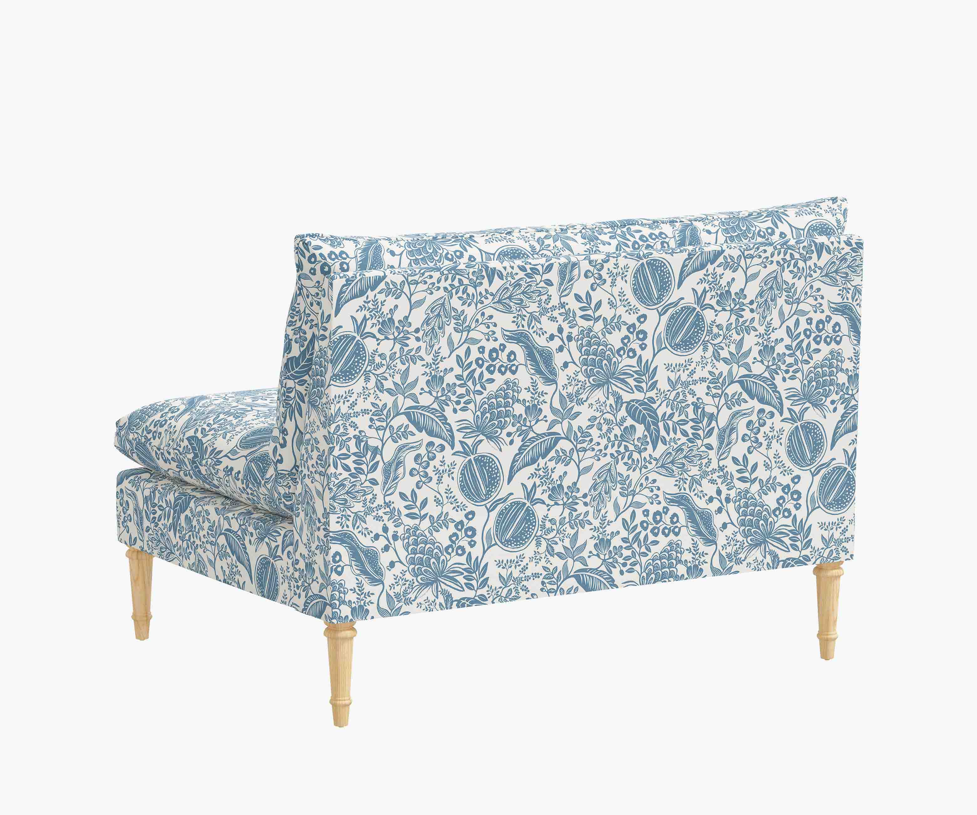 Louie Settee - Pomegranate