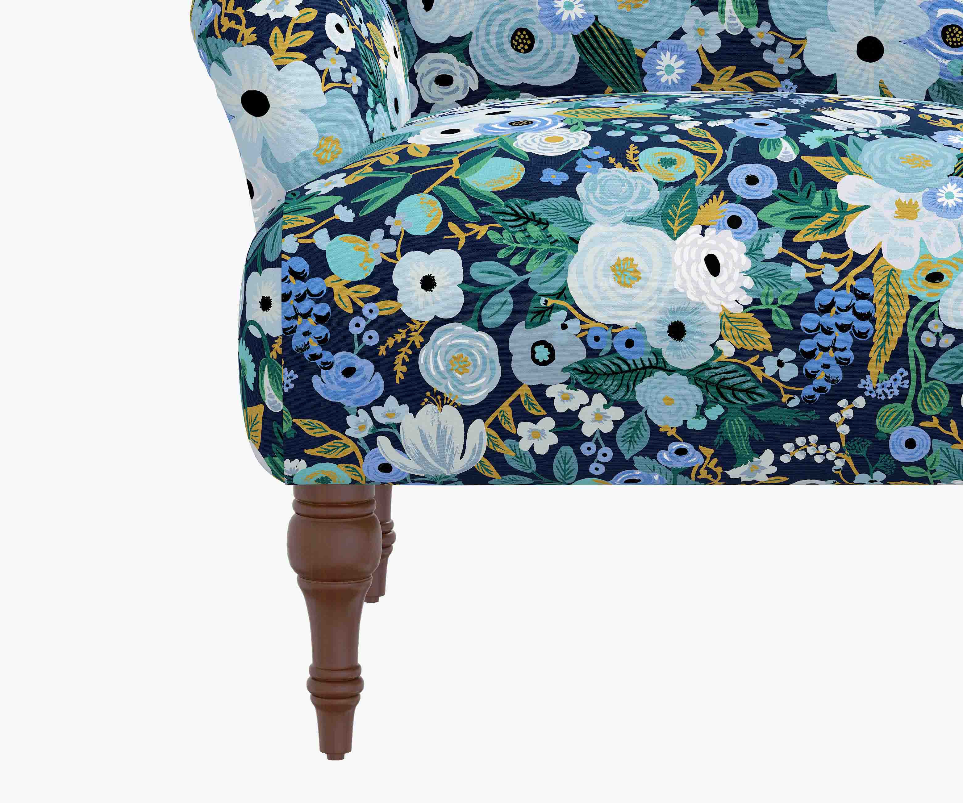 Bristol Armchair - Garden Party Blue