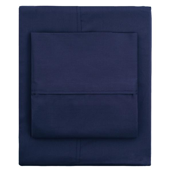 Navy Blue 400 Thread Count Pillowcase Pair