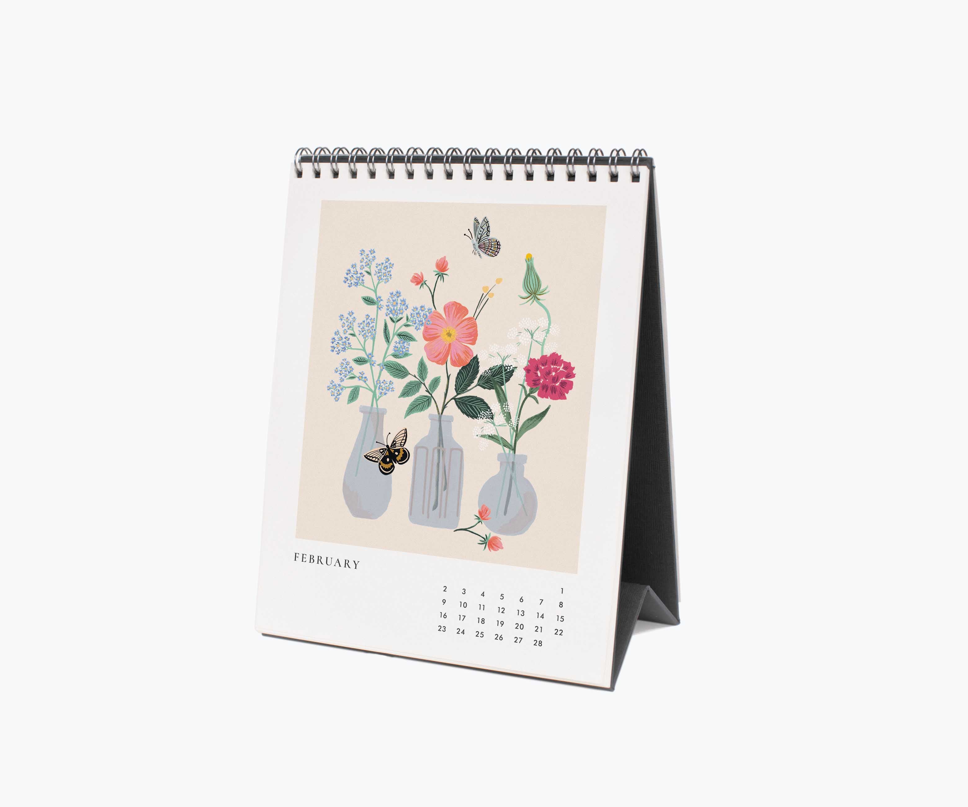 2025 Desk Calendar - Flower Studies