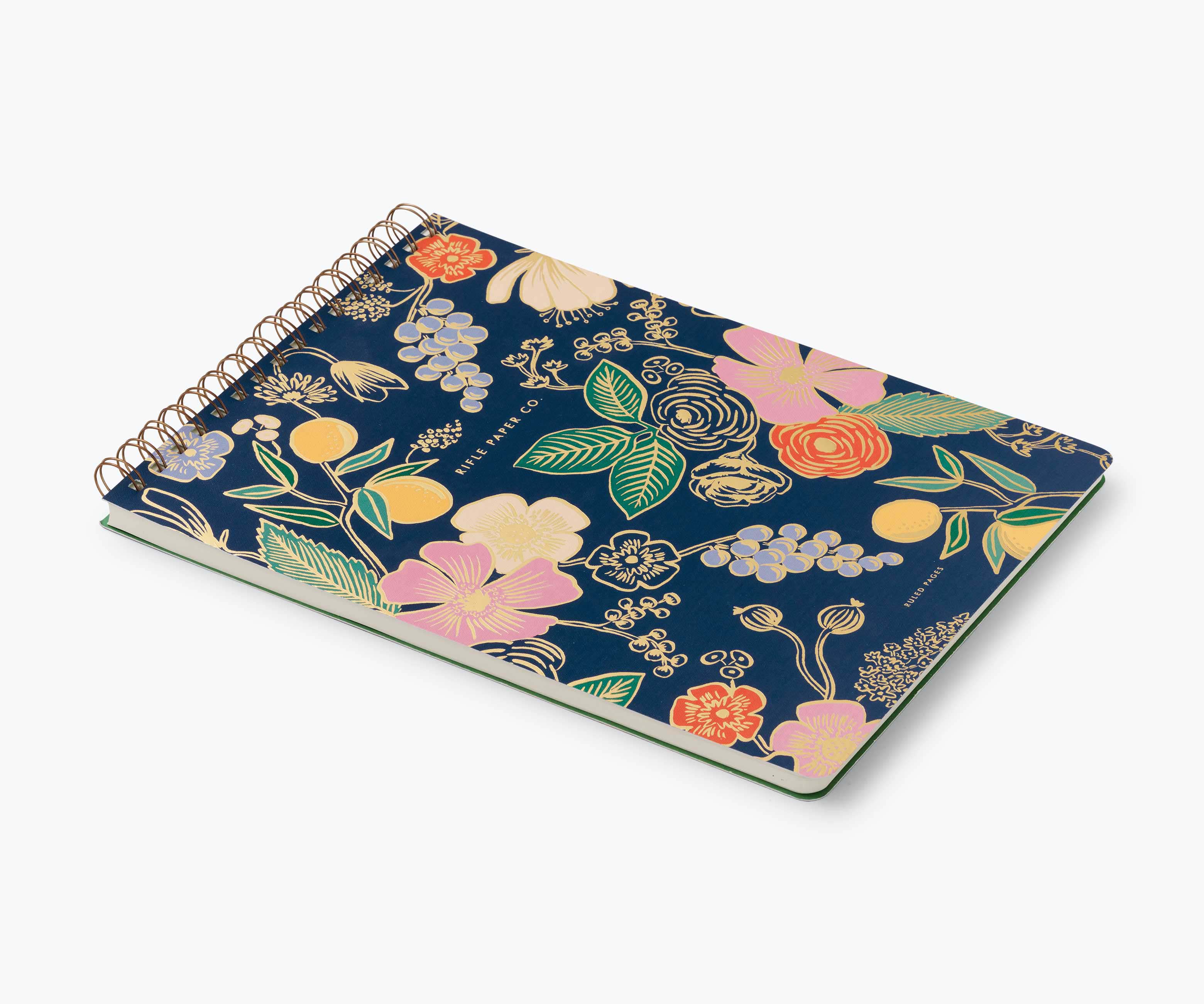 Large Top Spiral Notebook - Colette