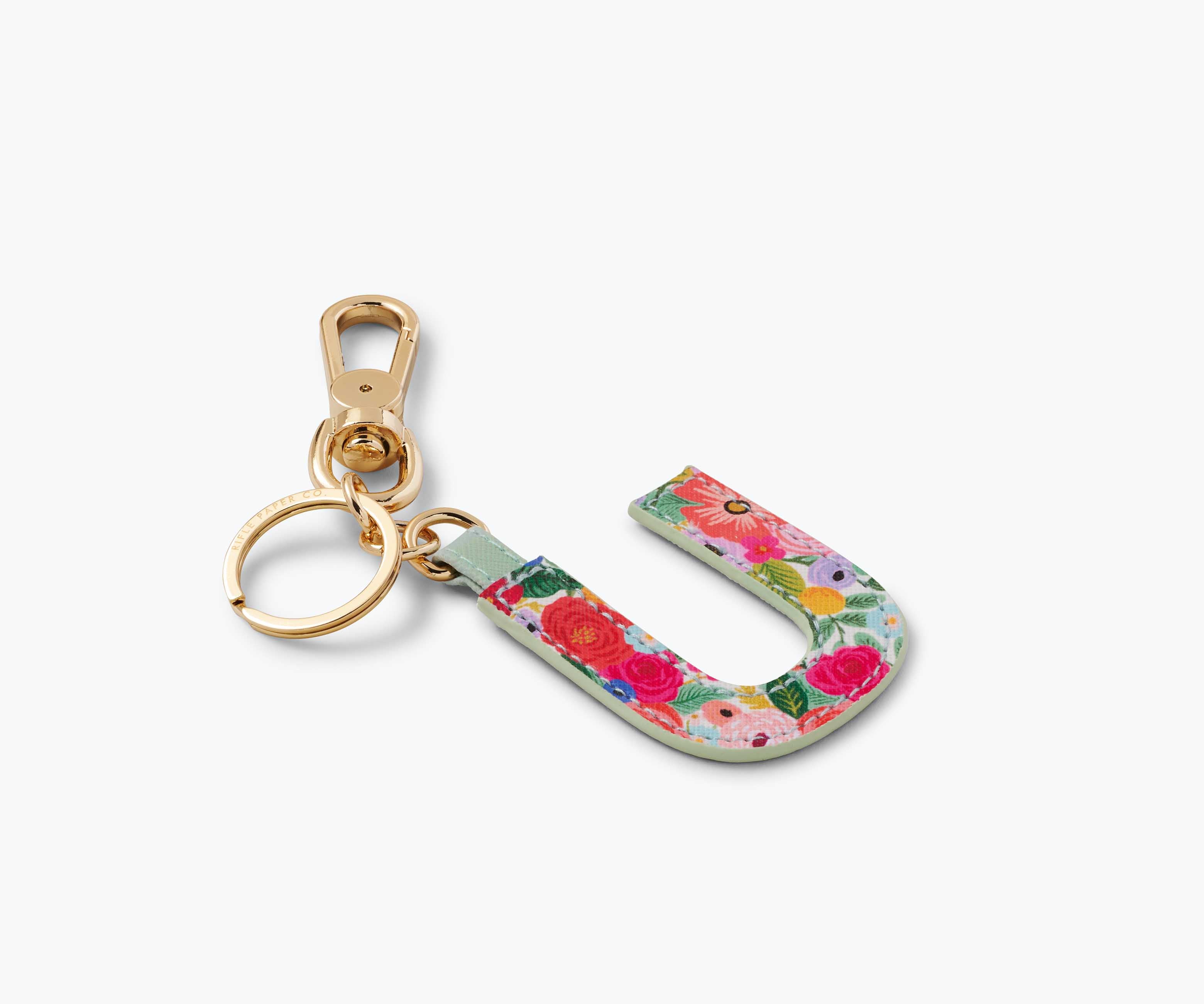 Monogram Key Ring