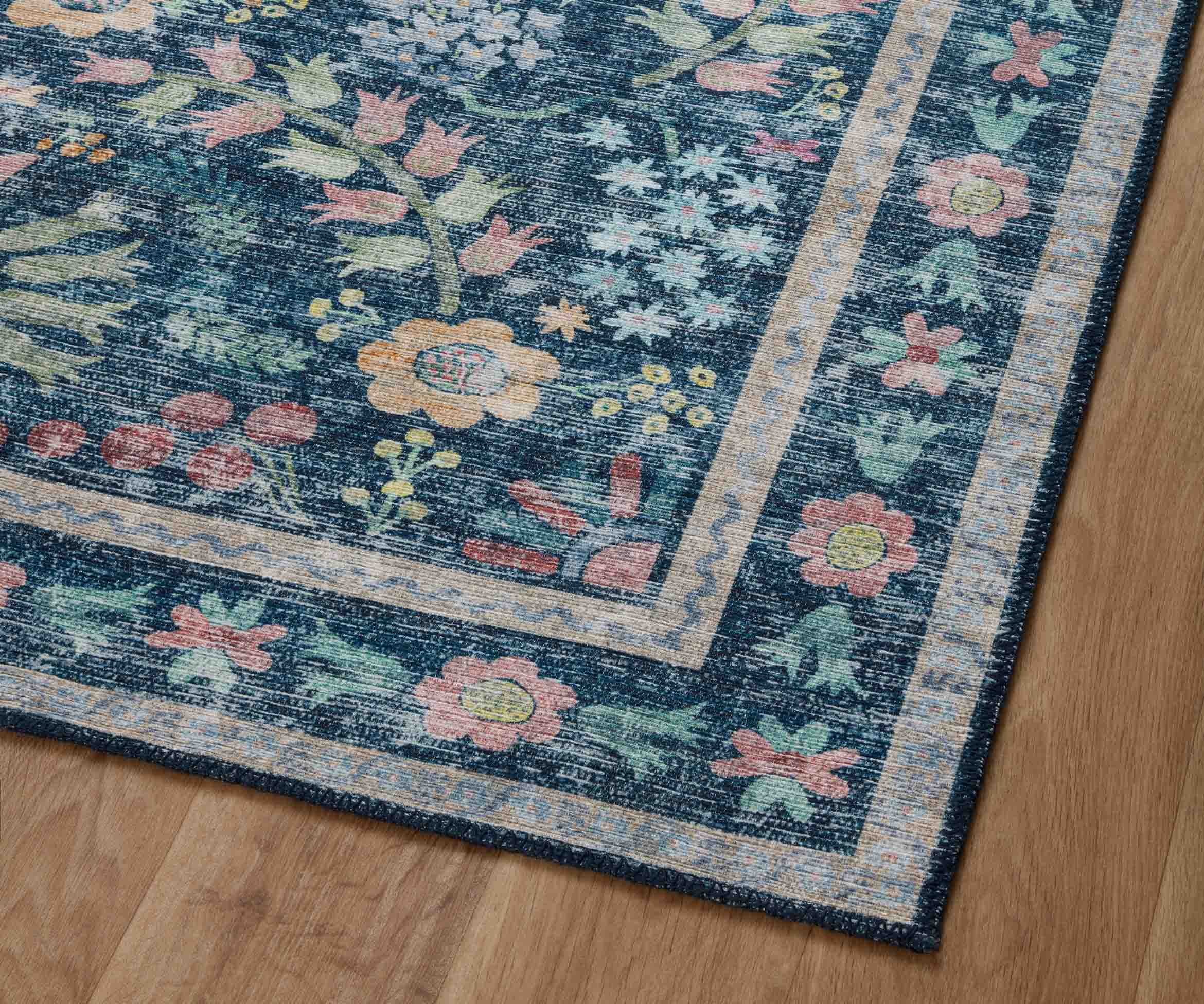 Maison Frances Power Loomed Rug - Blue Multi