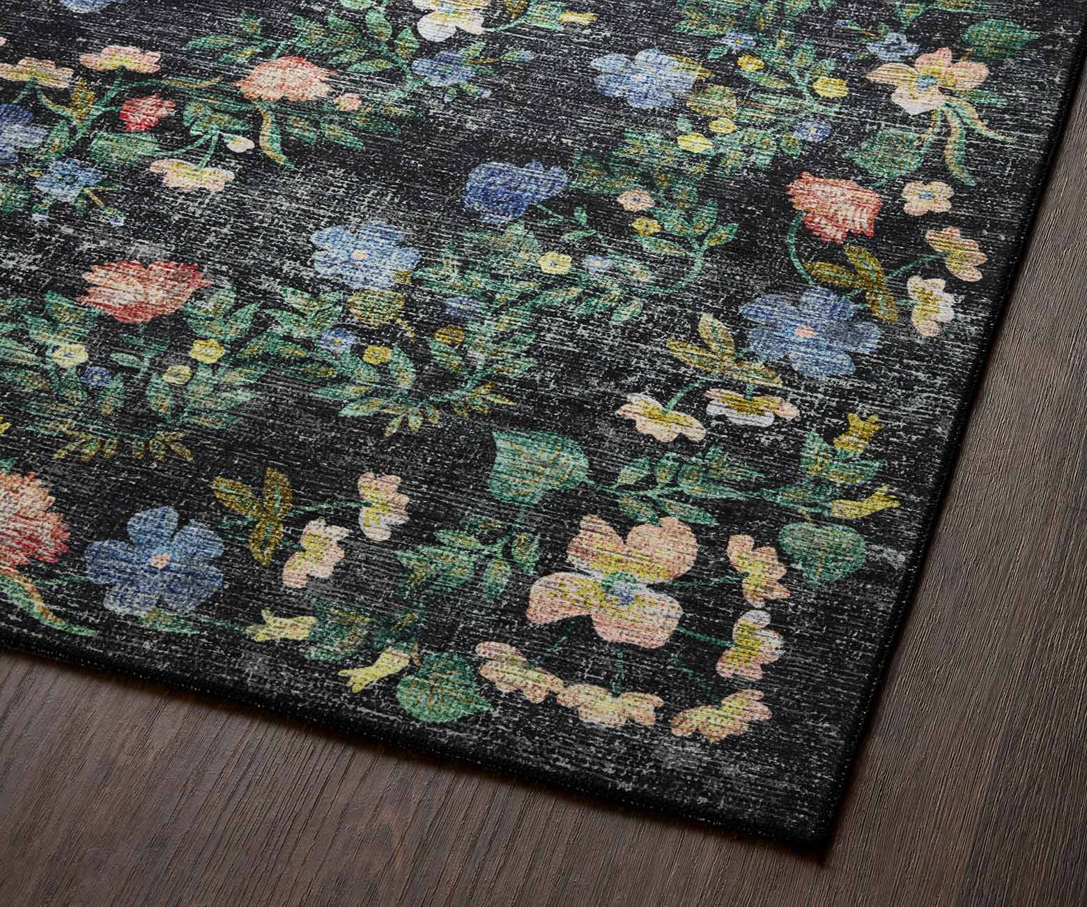 Palais Windsor Printed Rug - Black