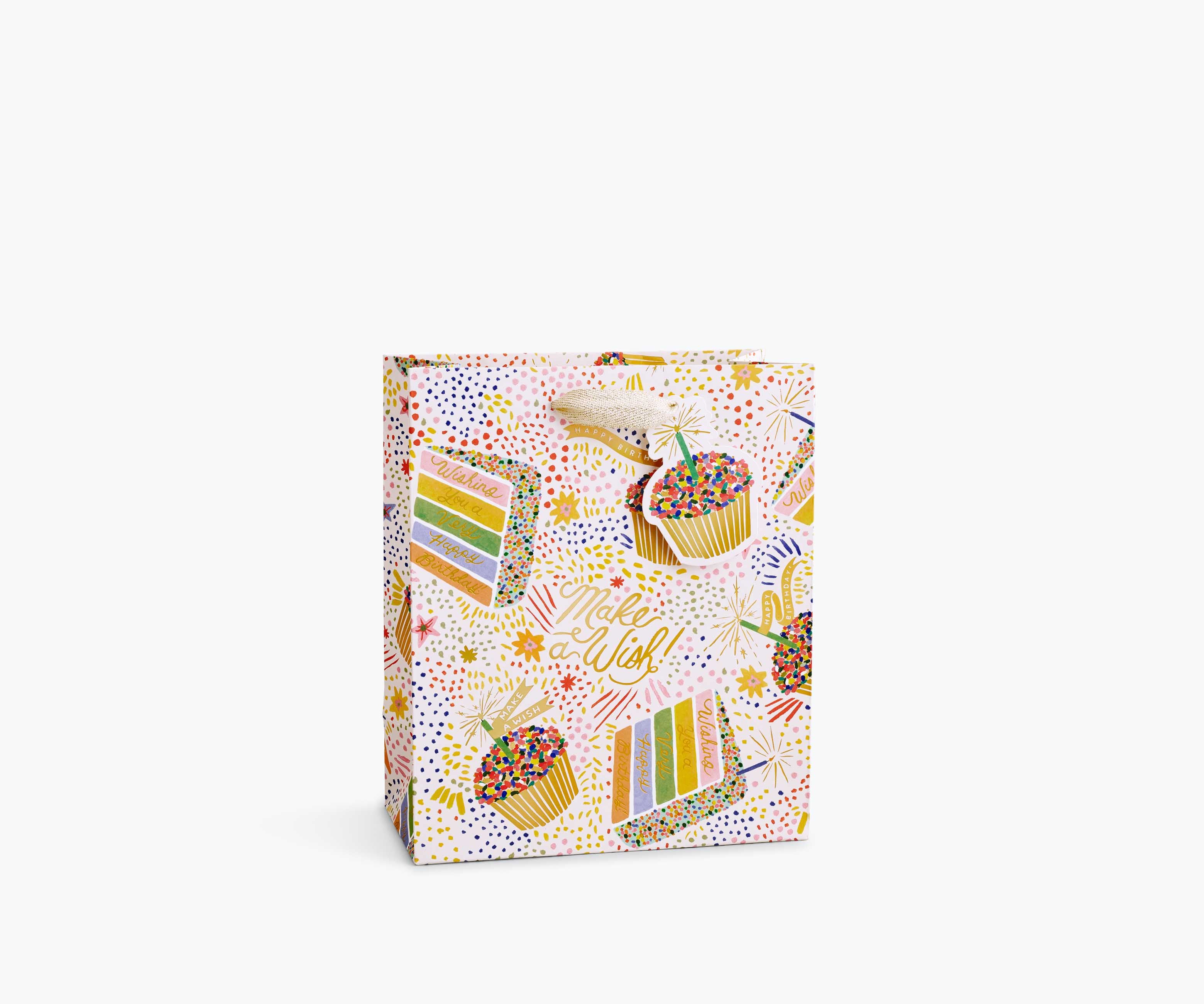 Birthday Cake Medium Gift Bag