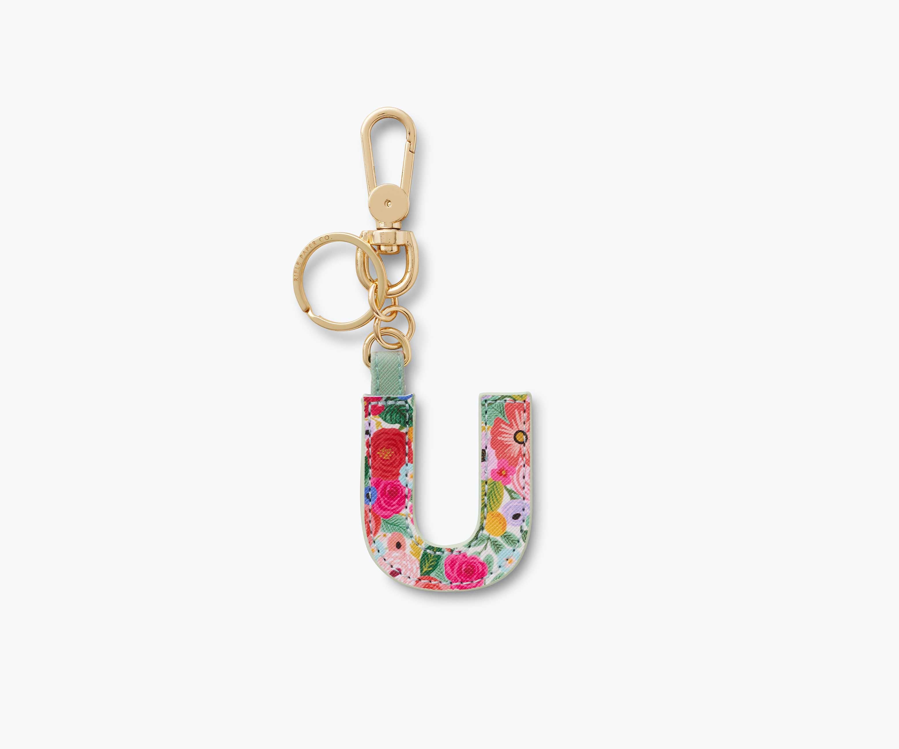 Monogram Key Ring