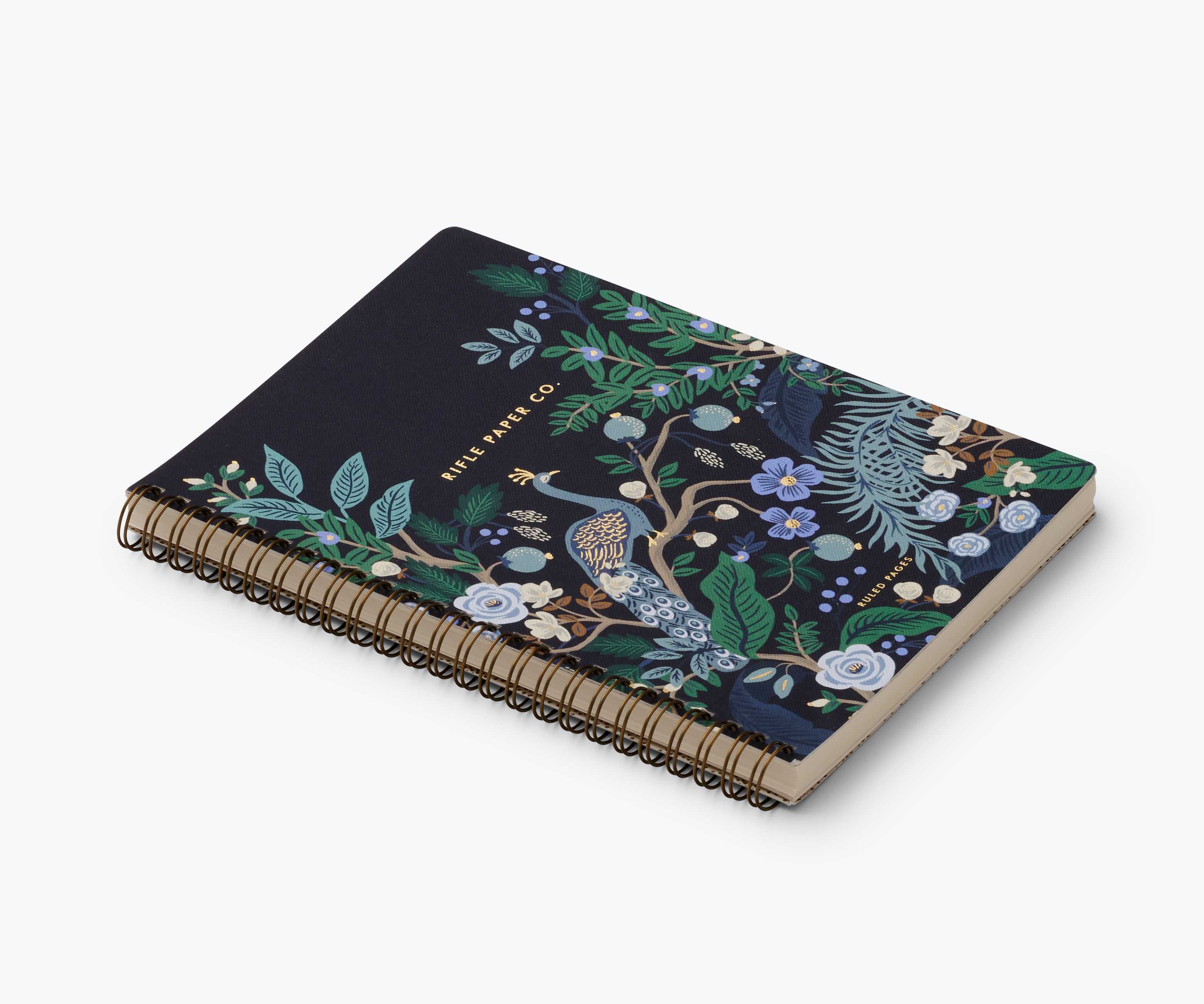 Spiral Notebook - Peacock