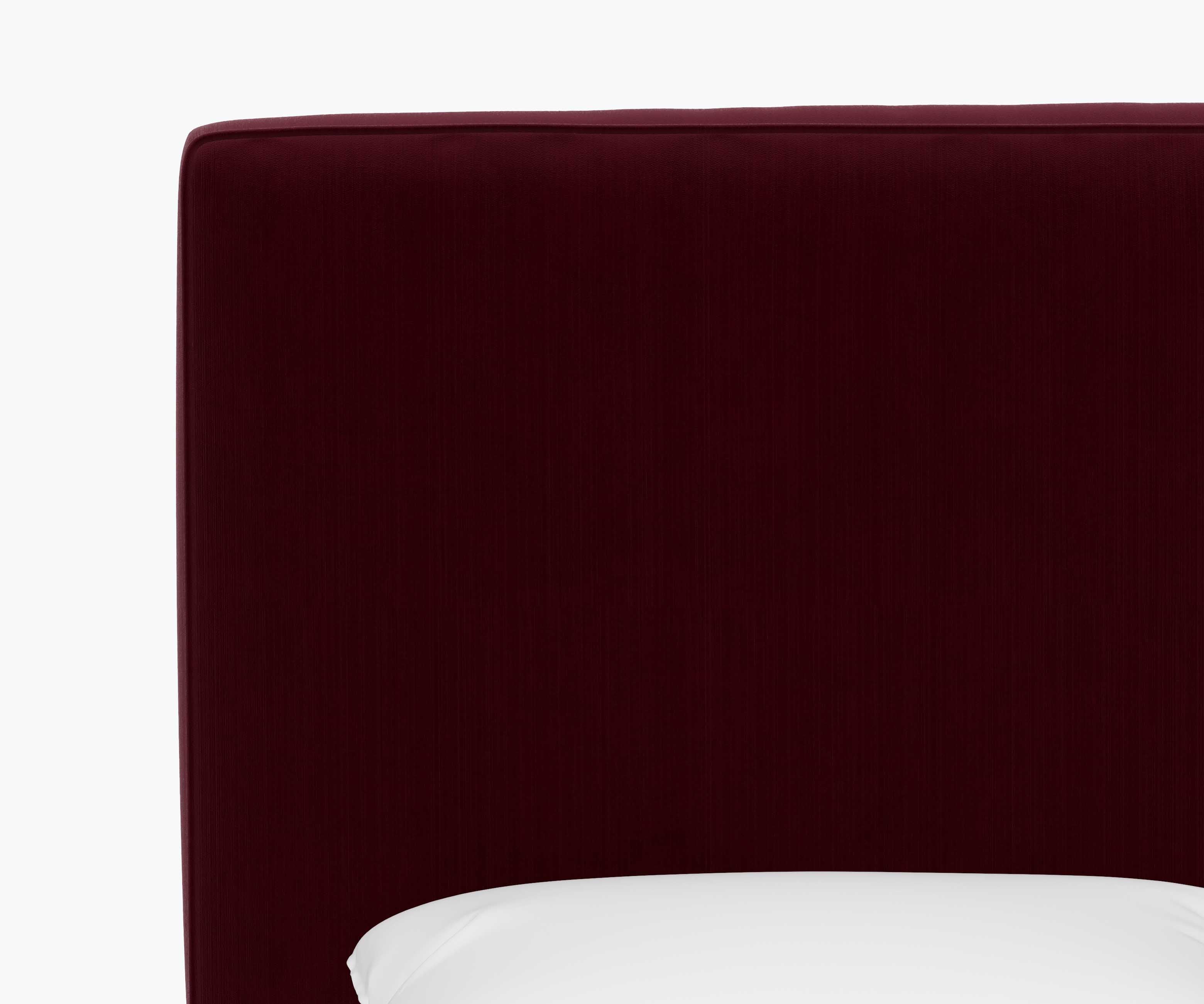 Elly Headboard - Plum Velvet