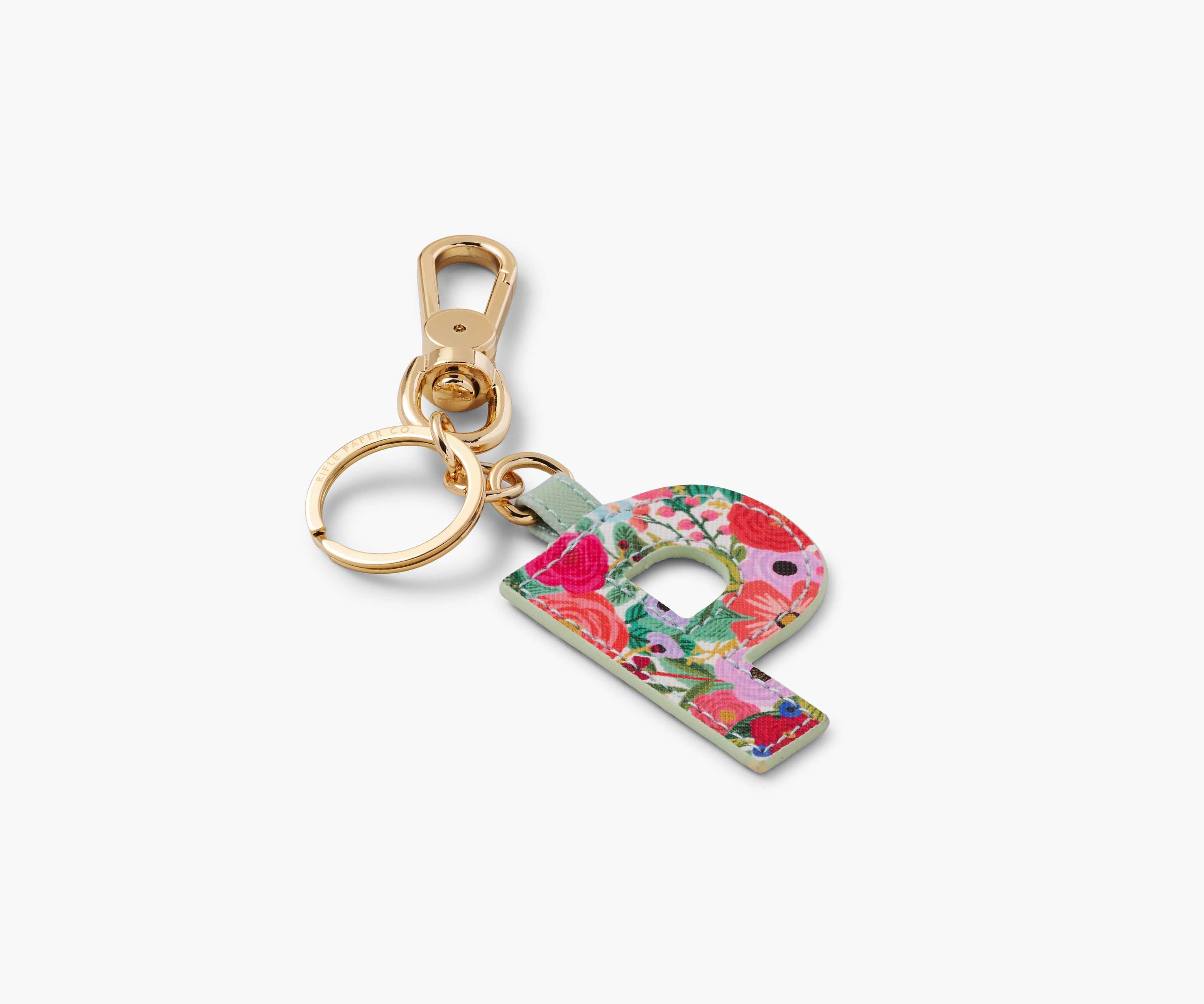 Monogram Key Ring