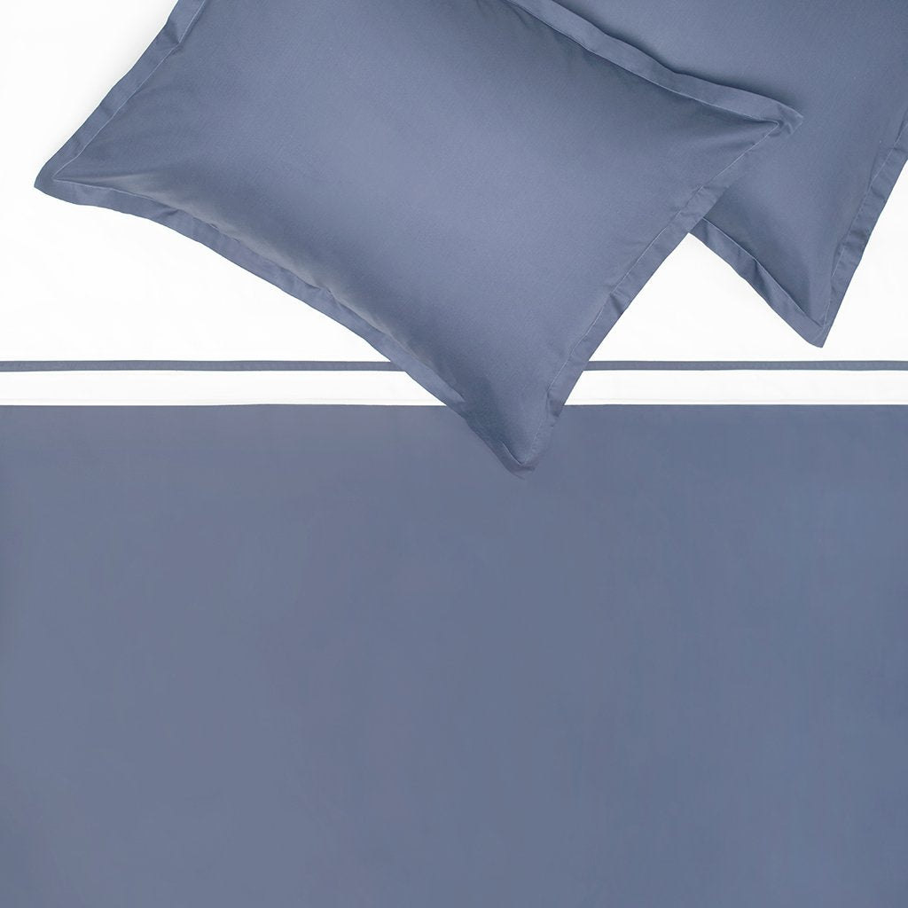 Slate Blue Hayes Nova Duvet Cover