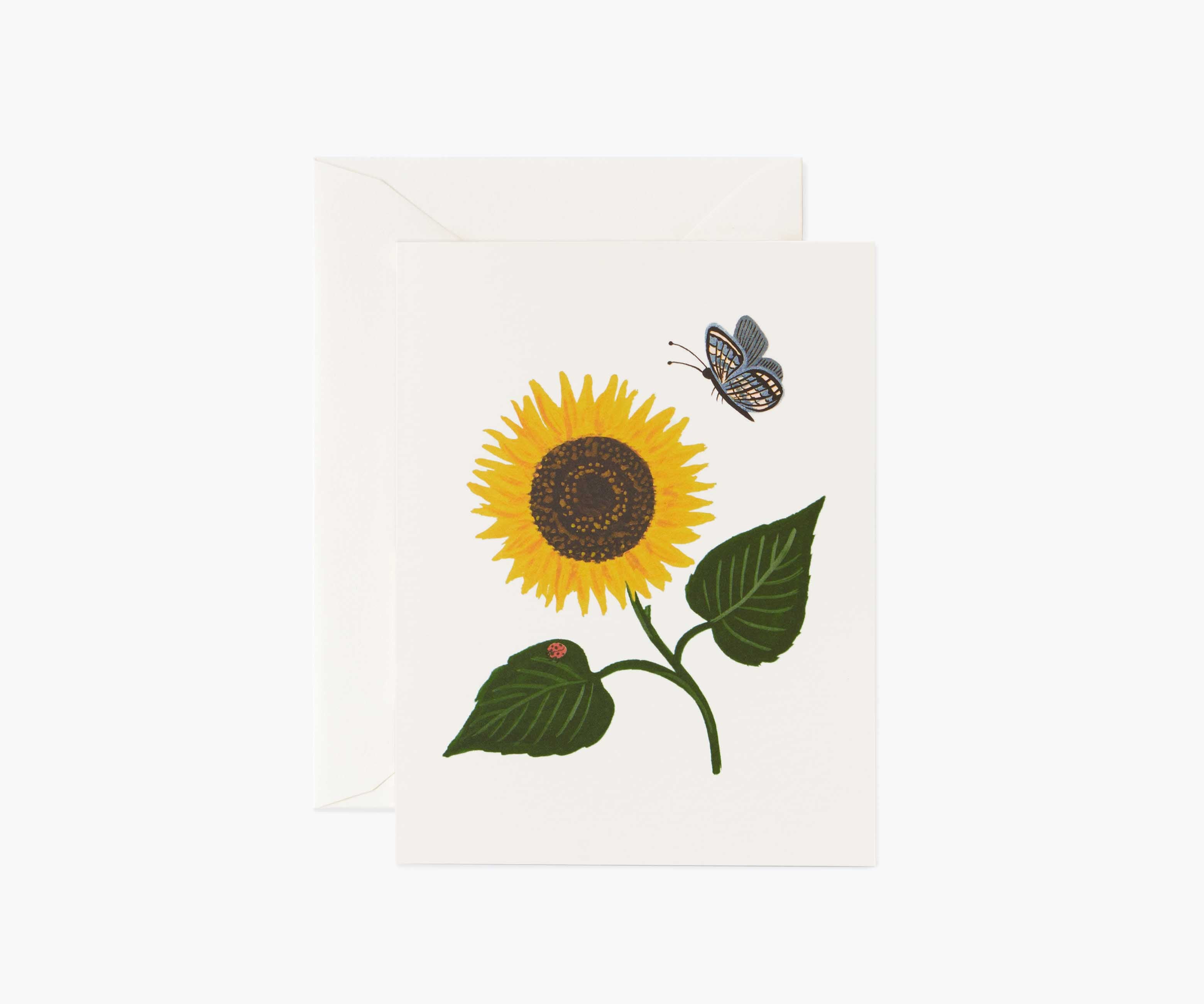 Sunflower Card