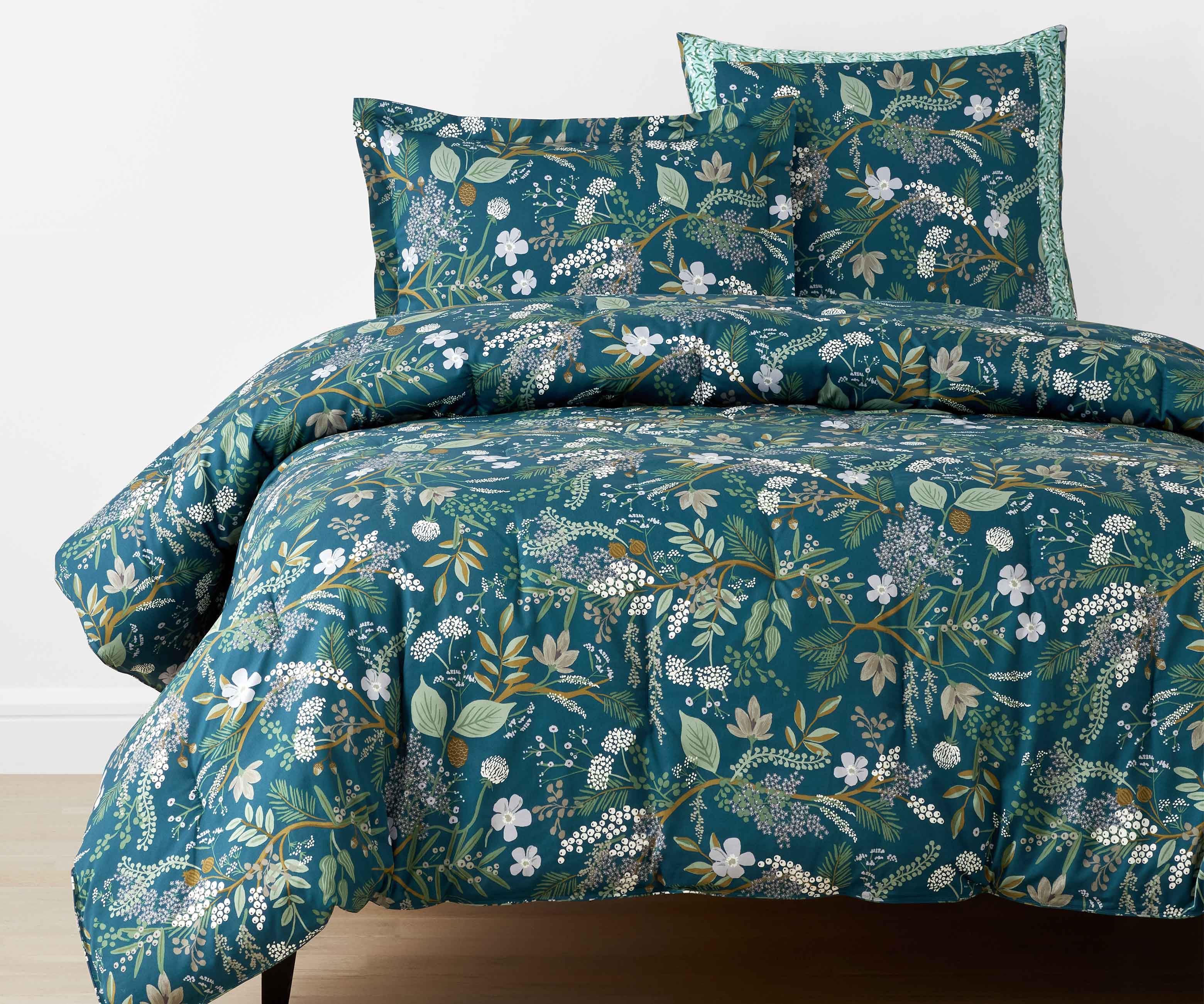 Sateen Comforter - Juniper Forest