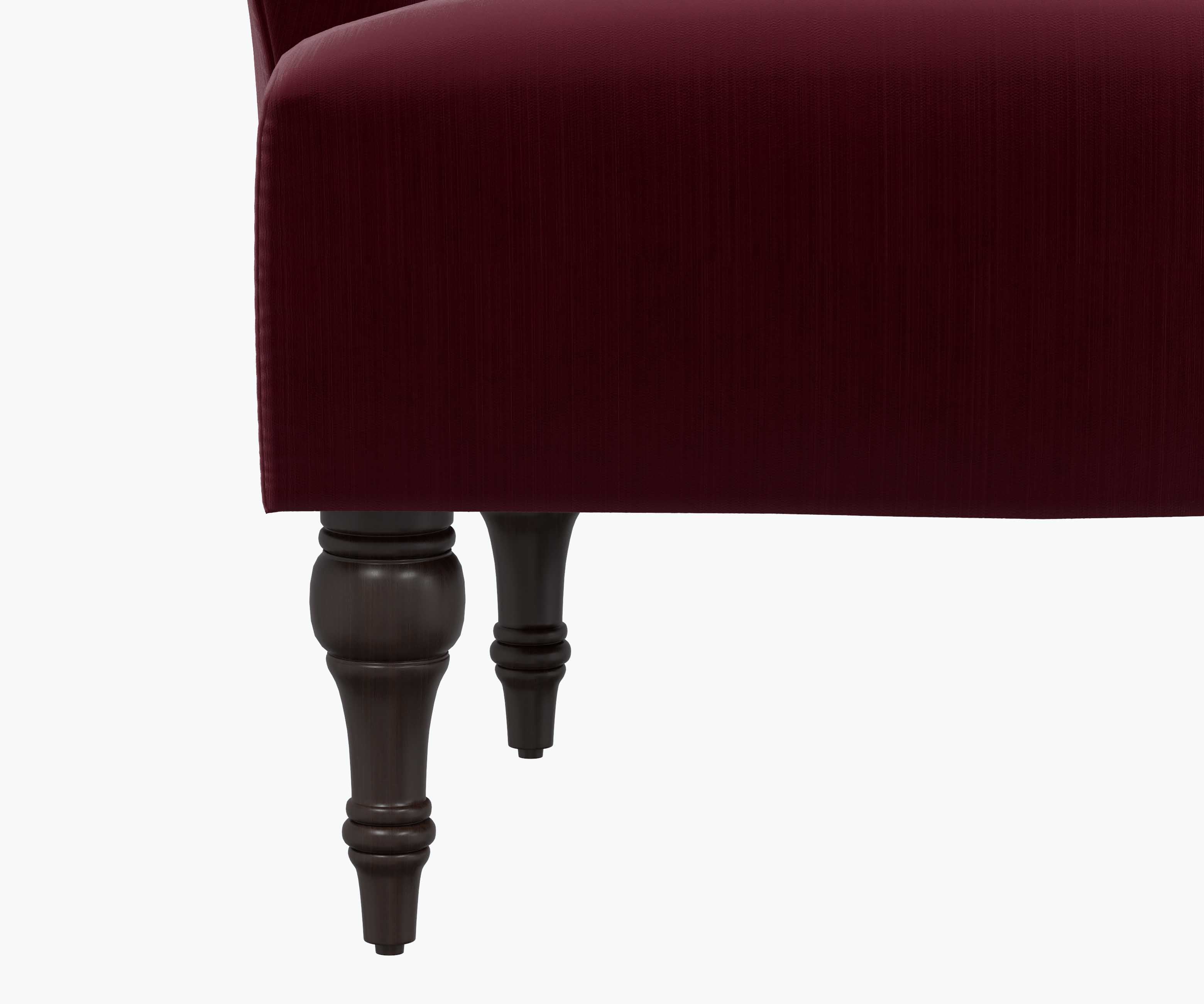 Gramercy Armchair - Plum Velvet