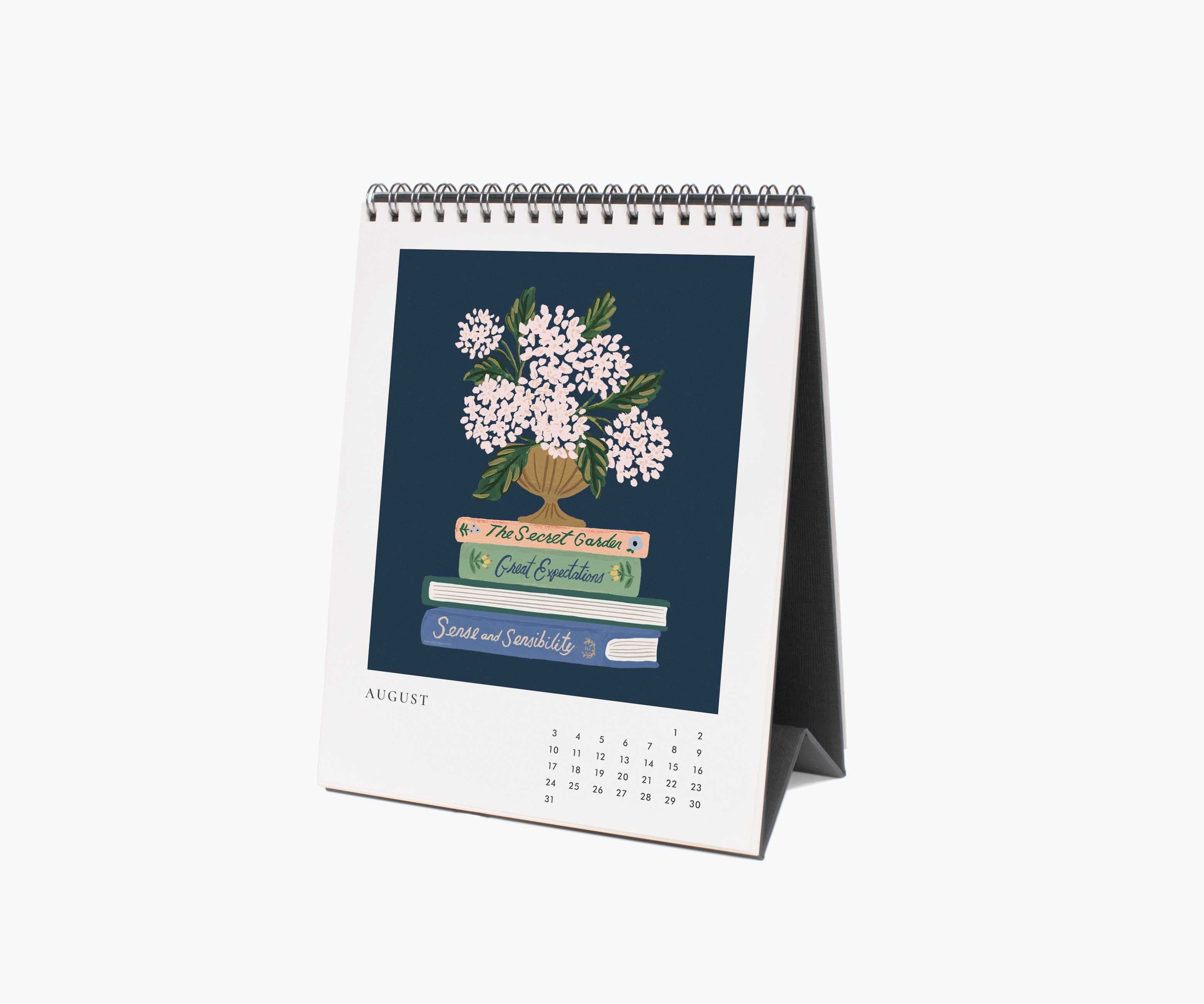 2025 Desk Calendar - Flower Studies