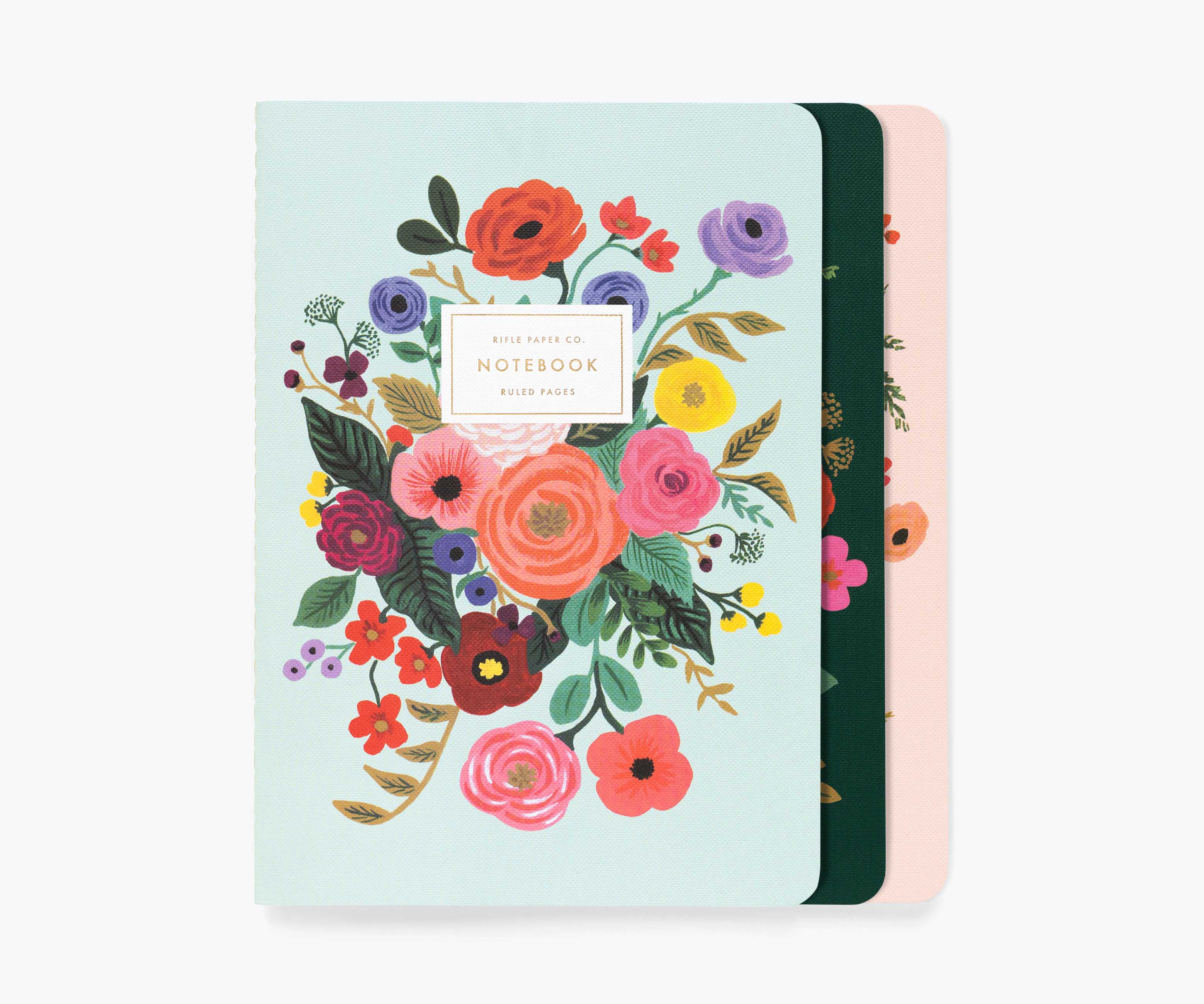 Stitched Notebook Set - Garden Party
