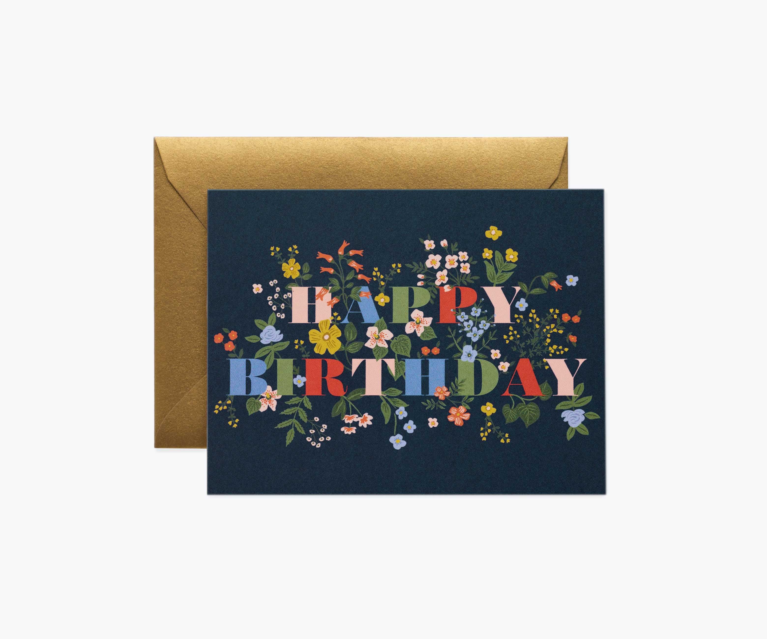 Mayfair Birthday Greeting Card
