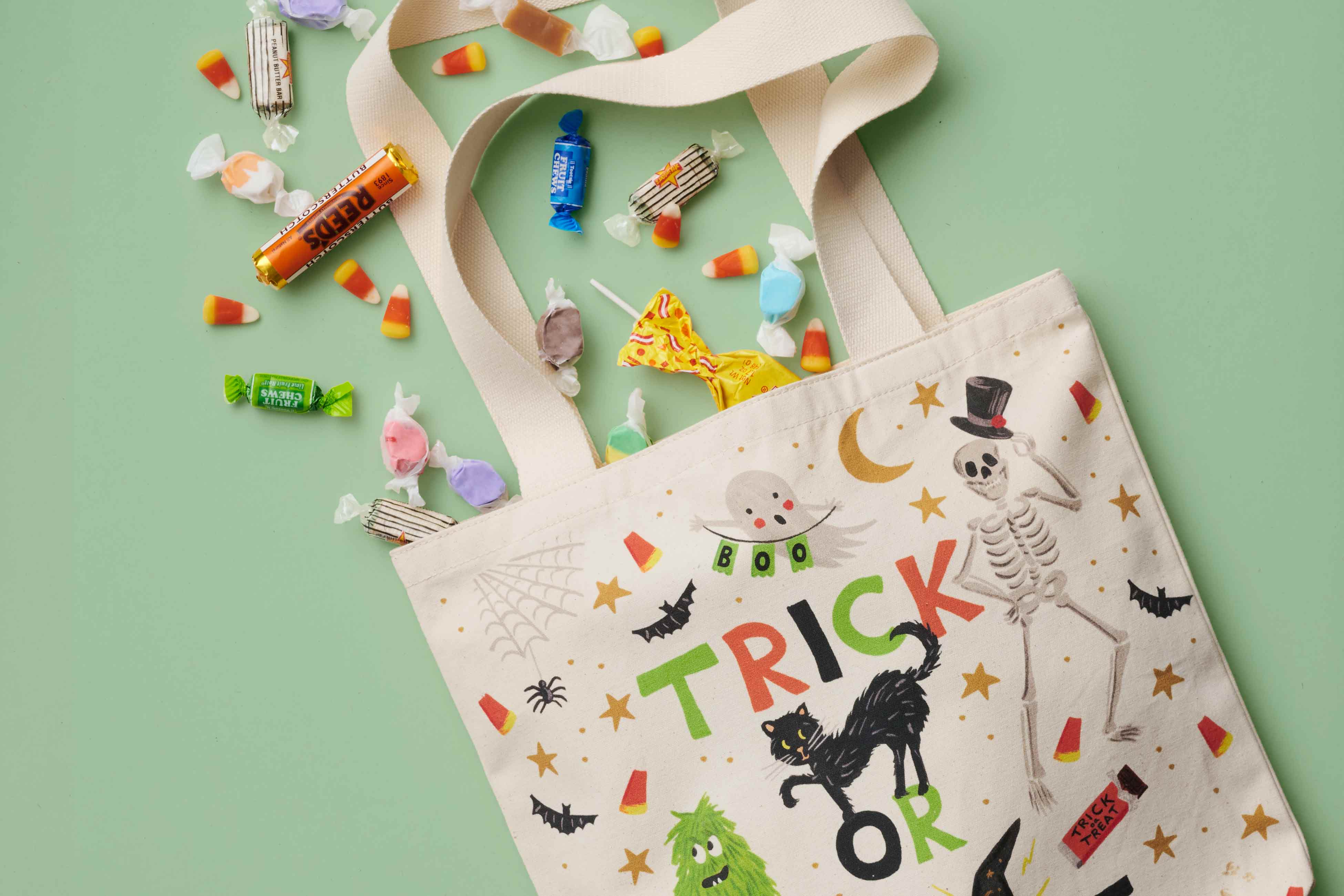 Canvas Tote Bag - Halloween Parade