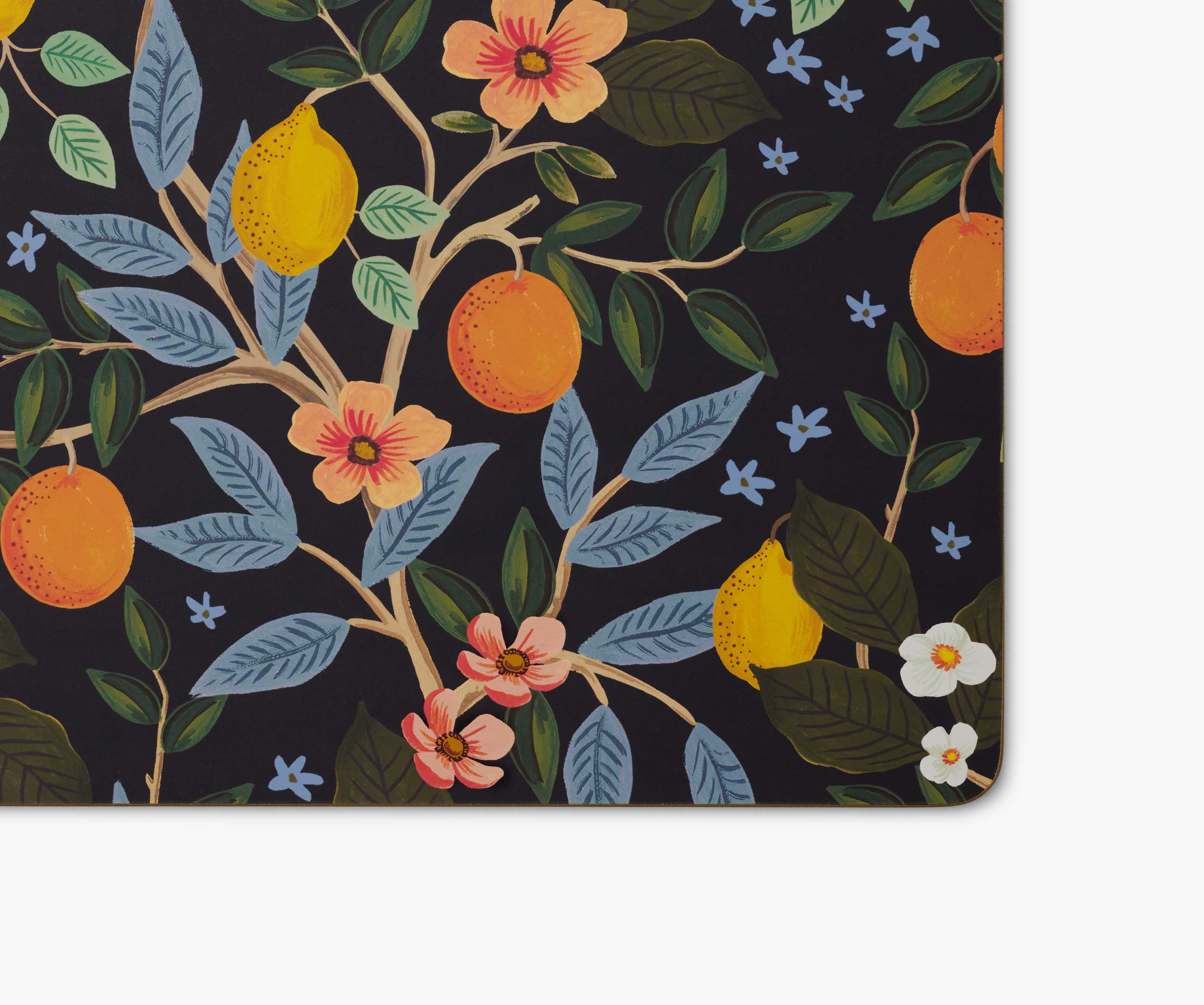 Cork Placemats - Citrus Grove