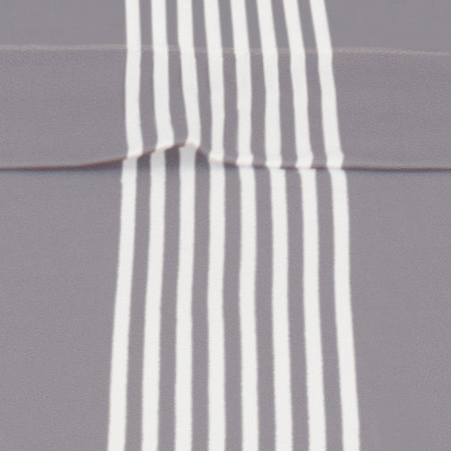 Grey Striped Seaport Flat Sheet