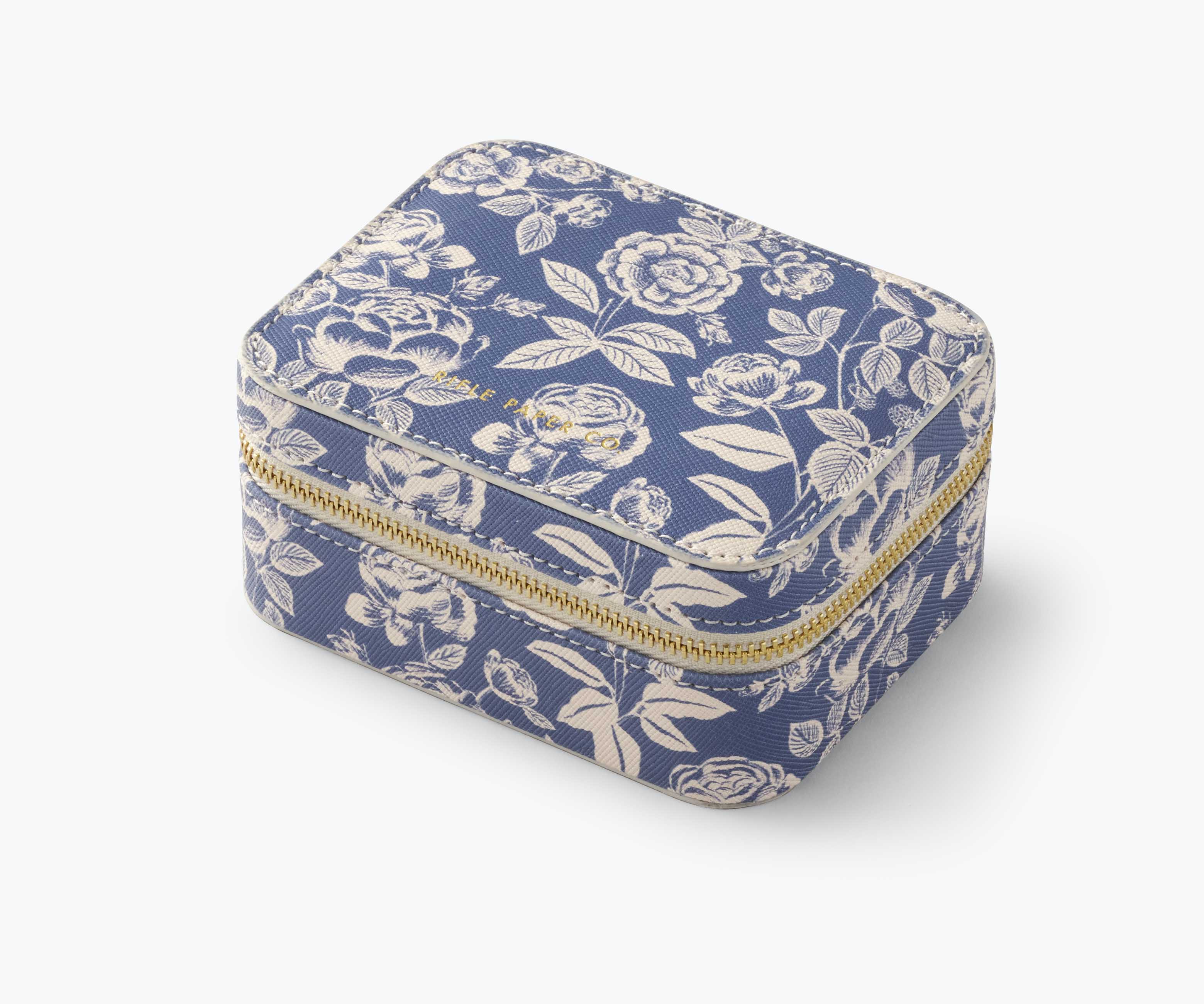 Travel Jewelry Case - English Rose