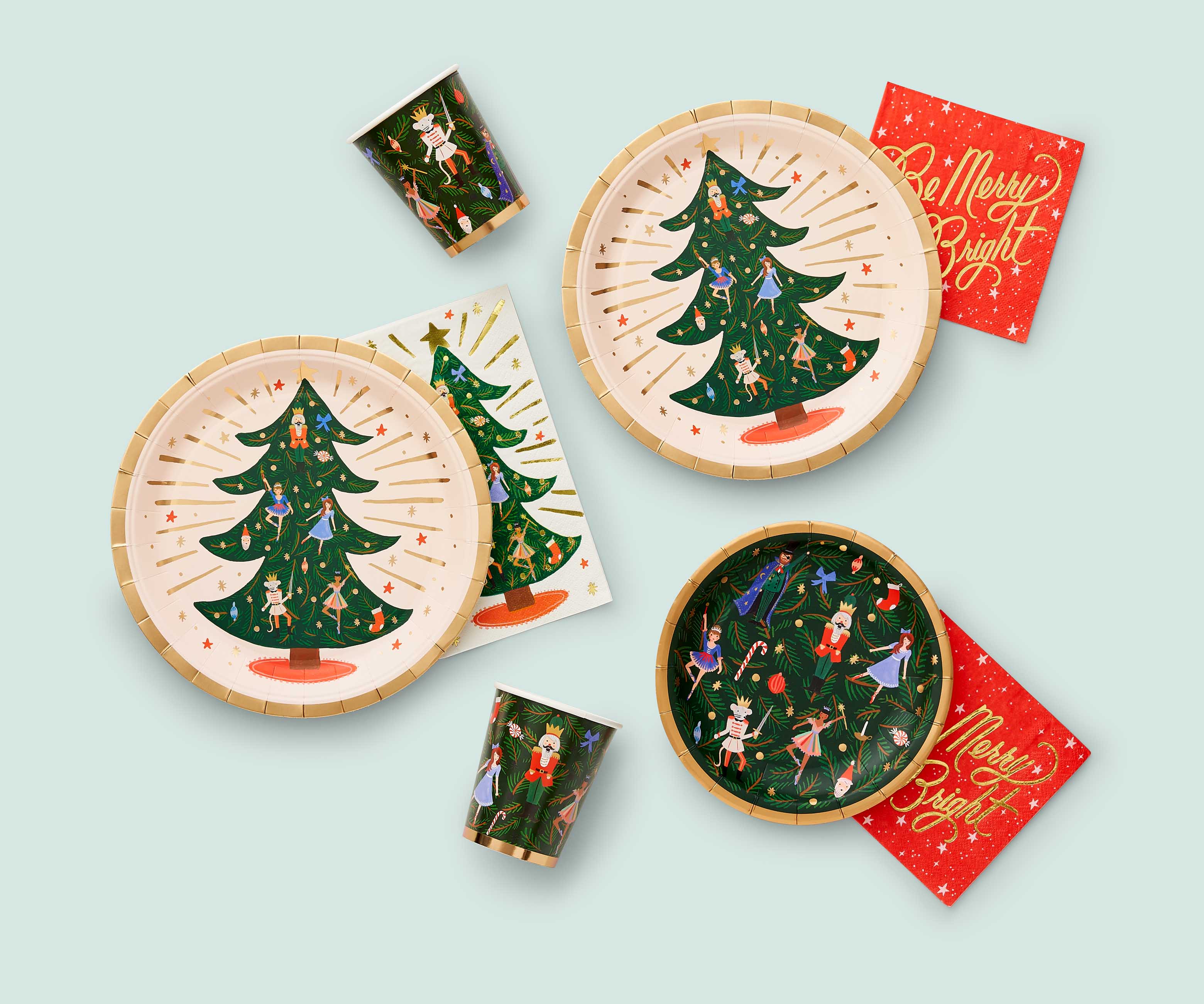 Holiday Cocktail Napkins - Be Merry And Bright