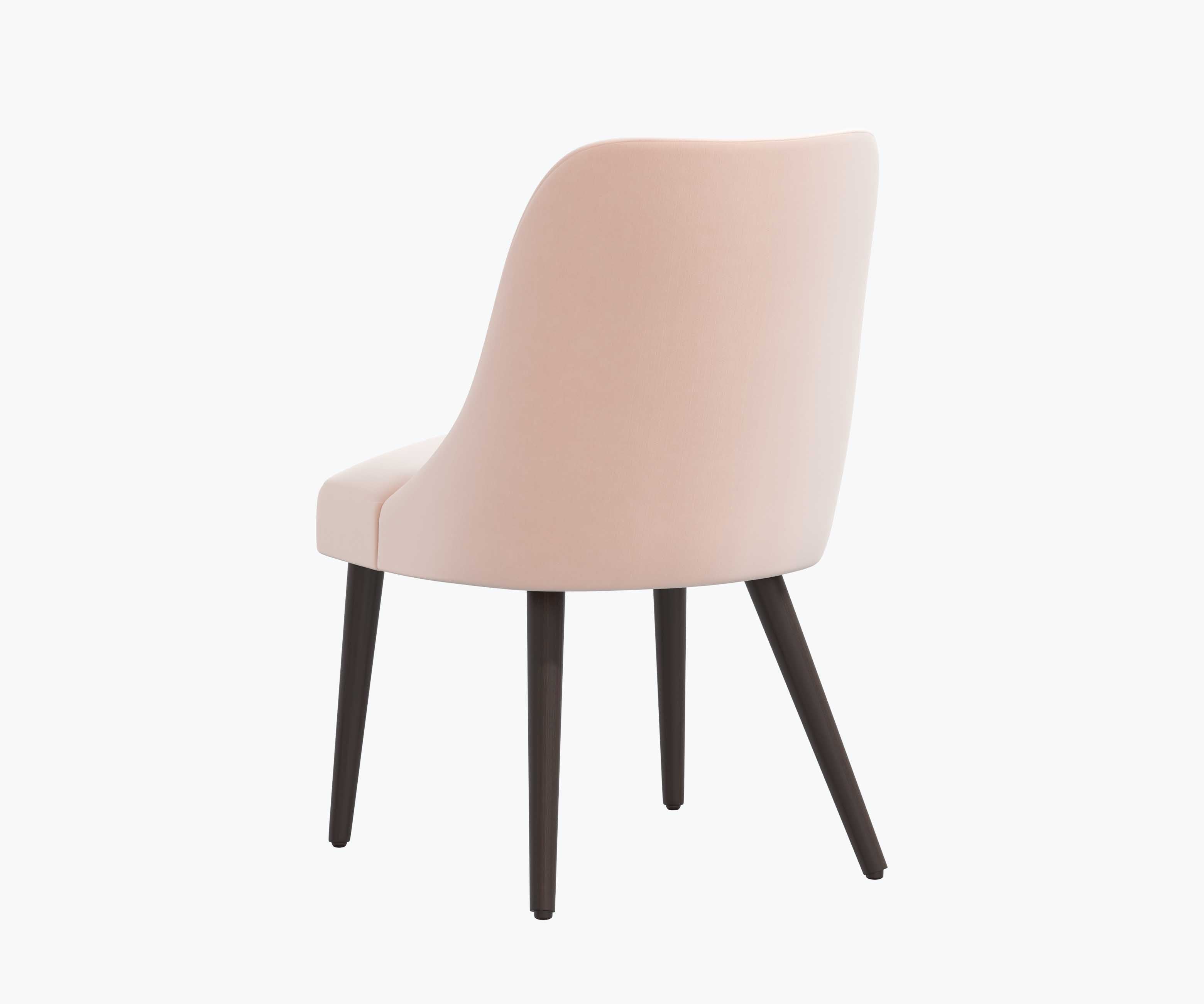 Clare Dining Chair - Blush Velvet