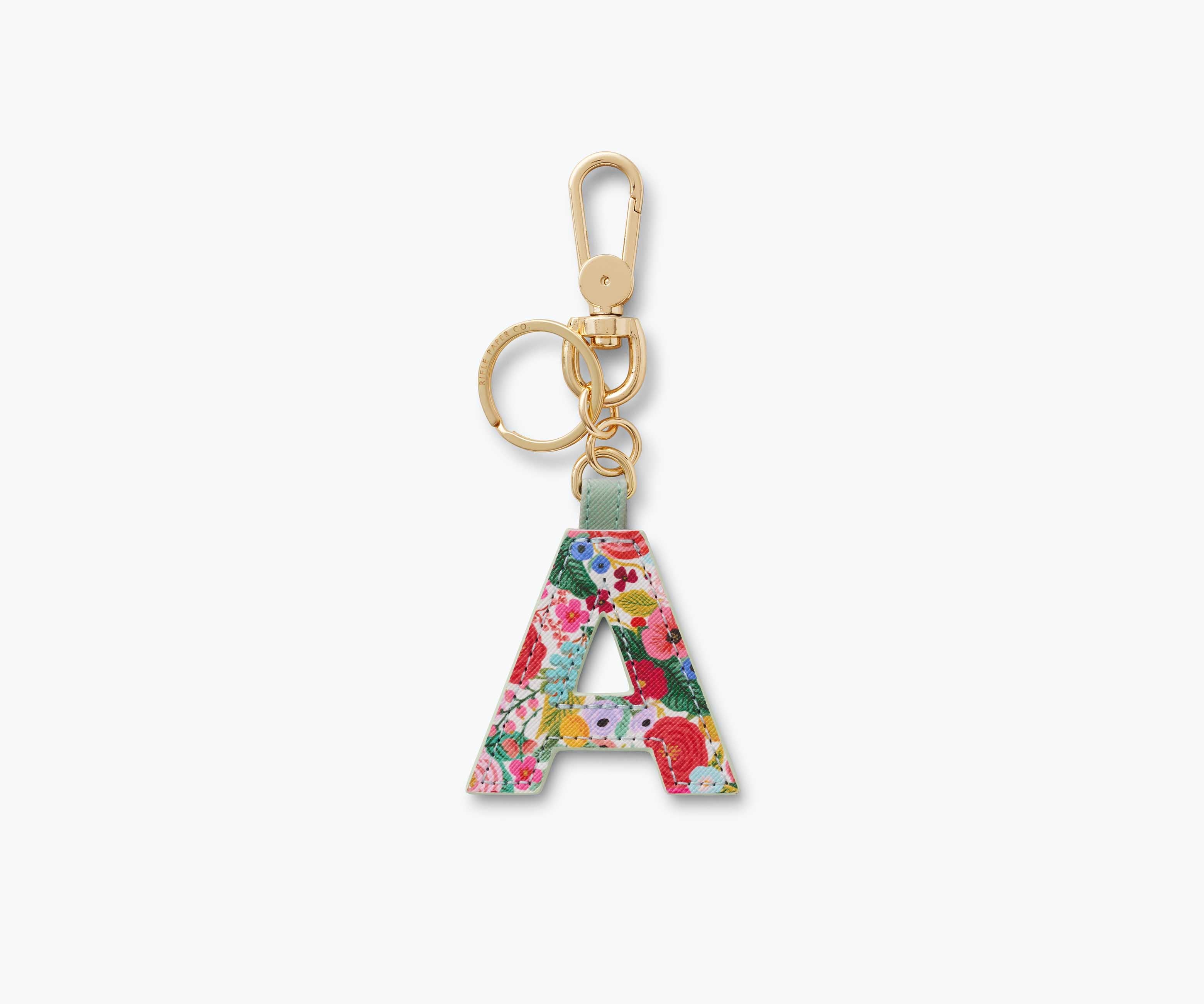 Monogram Key Ring