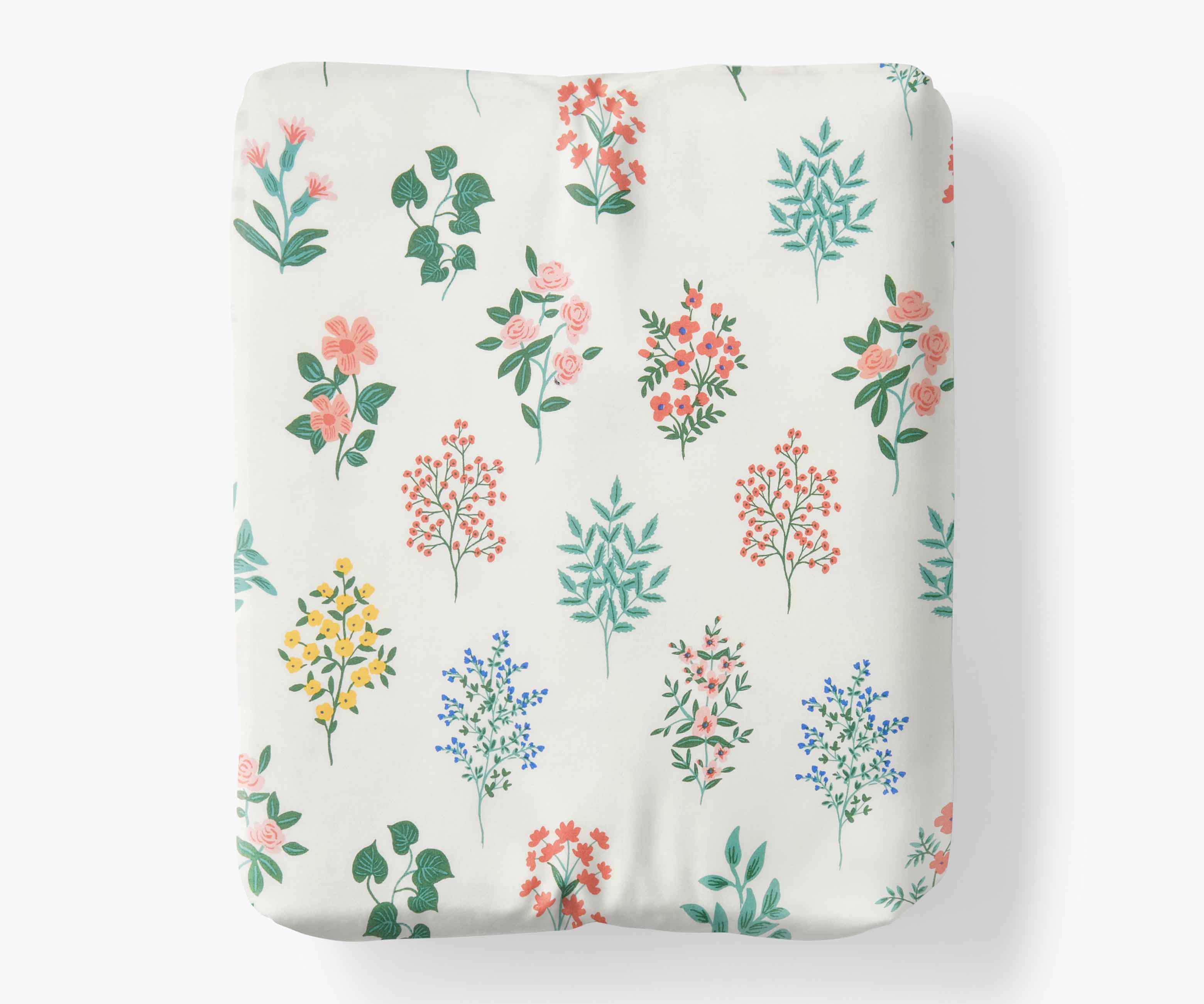 Percale Fitted Sheet - Hawthorne