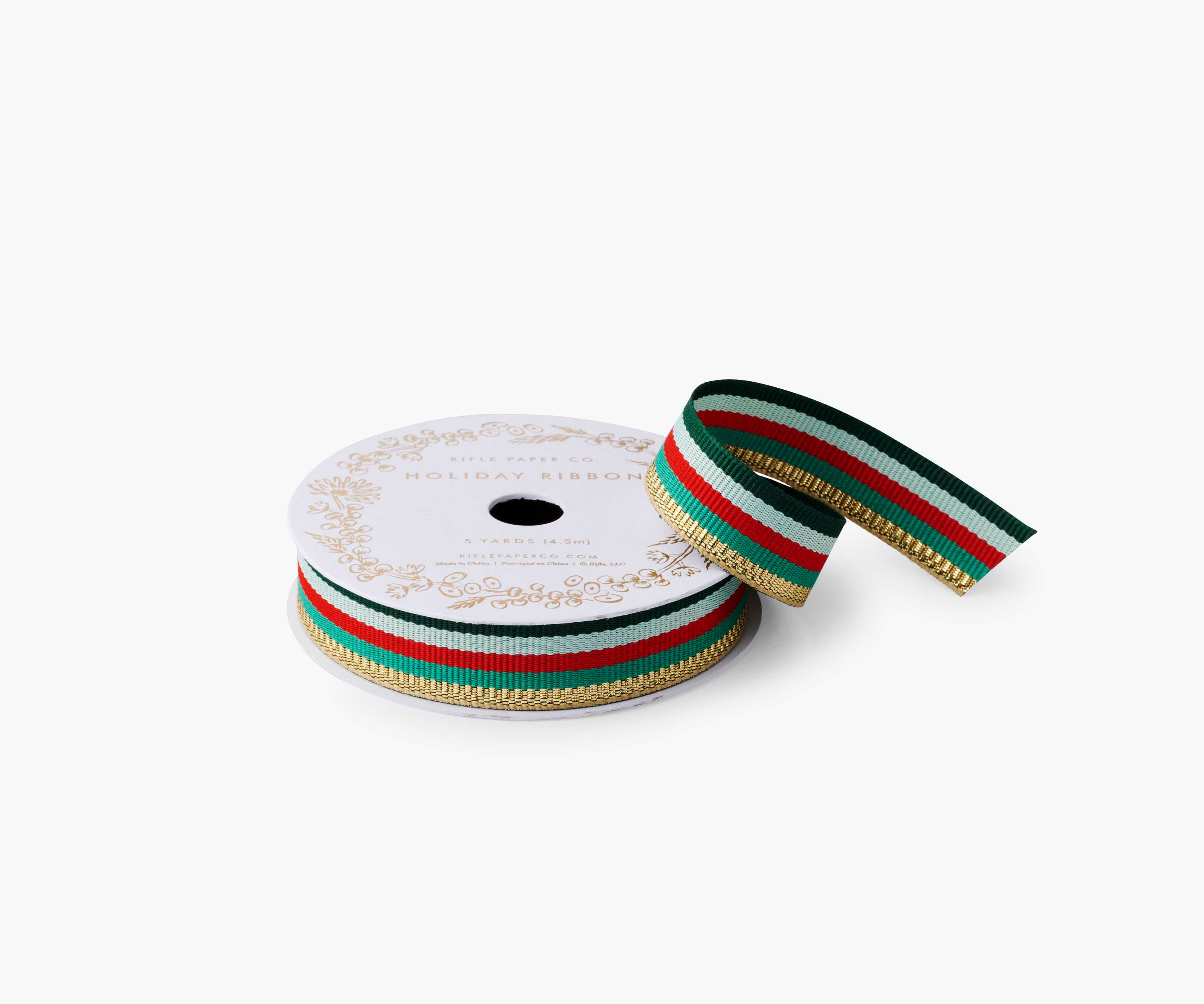 Holiday Ribbon - Holiday Stripe