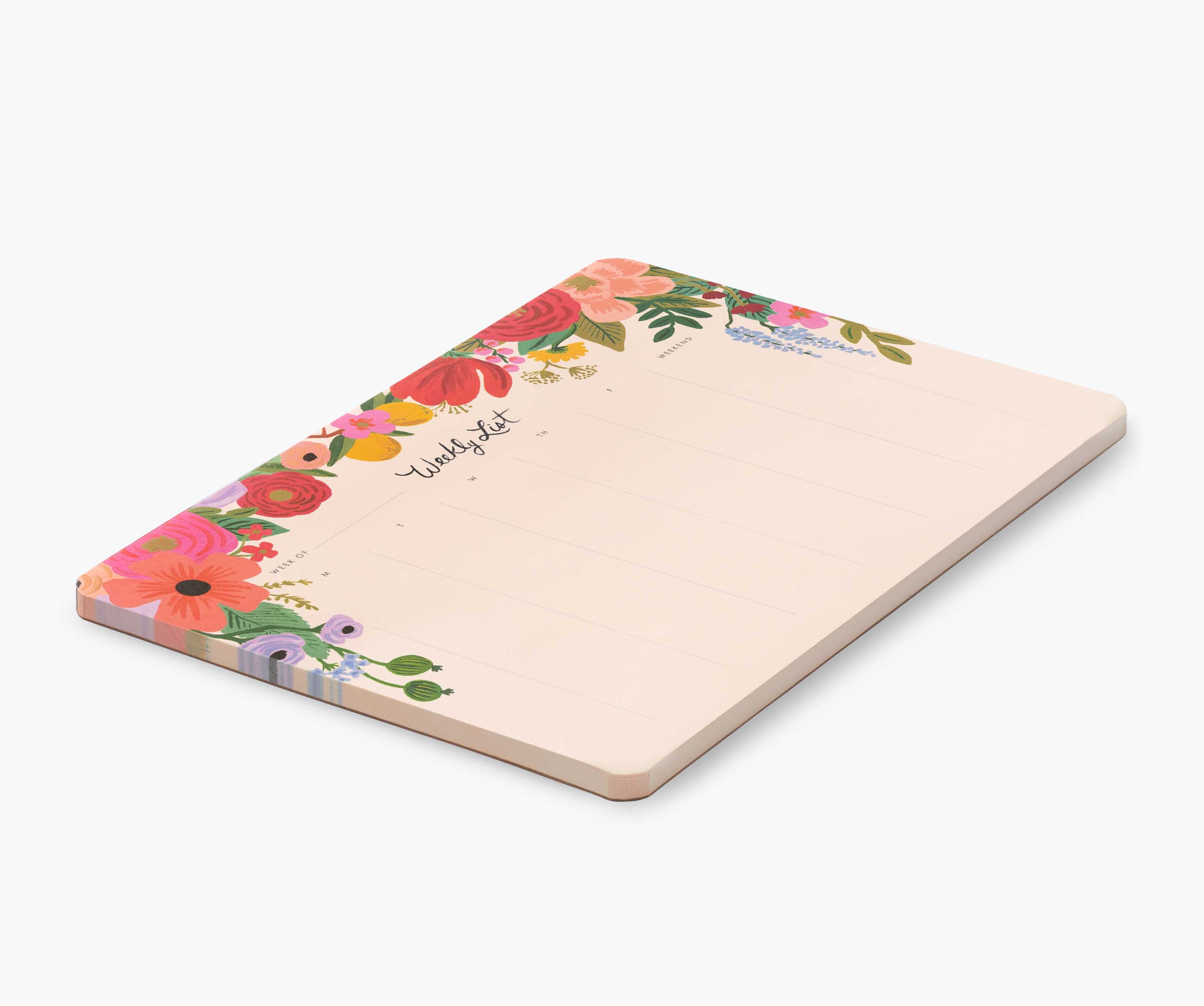 Garden Party Weekly Desk Pad