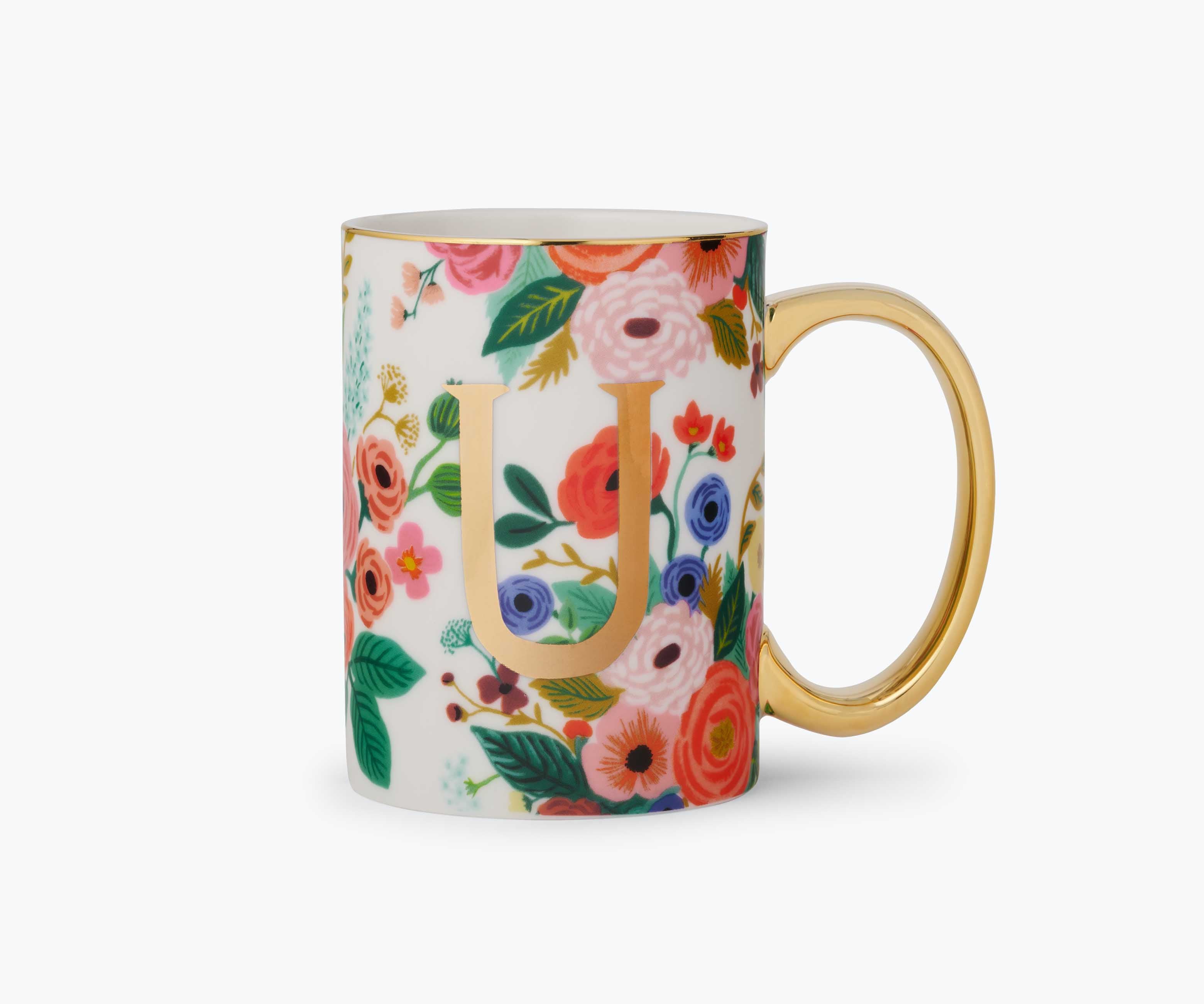 Porcelain Monogram Mug