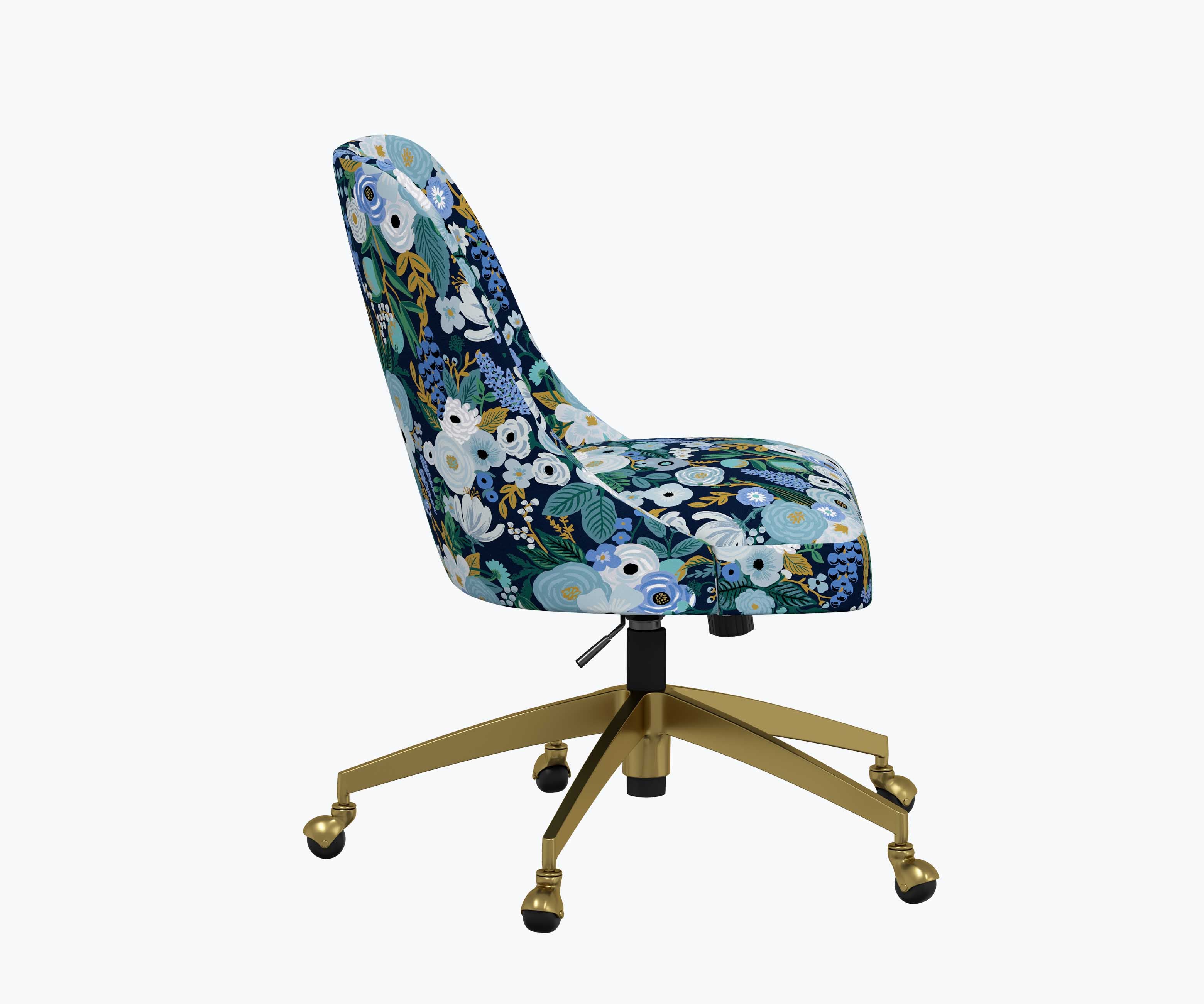 Oxford Desk Chair - Garden Party Blue