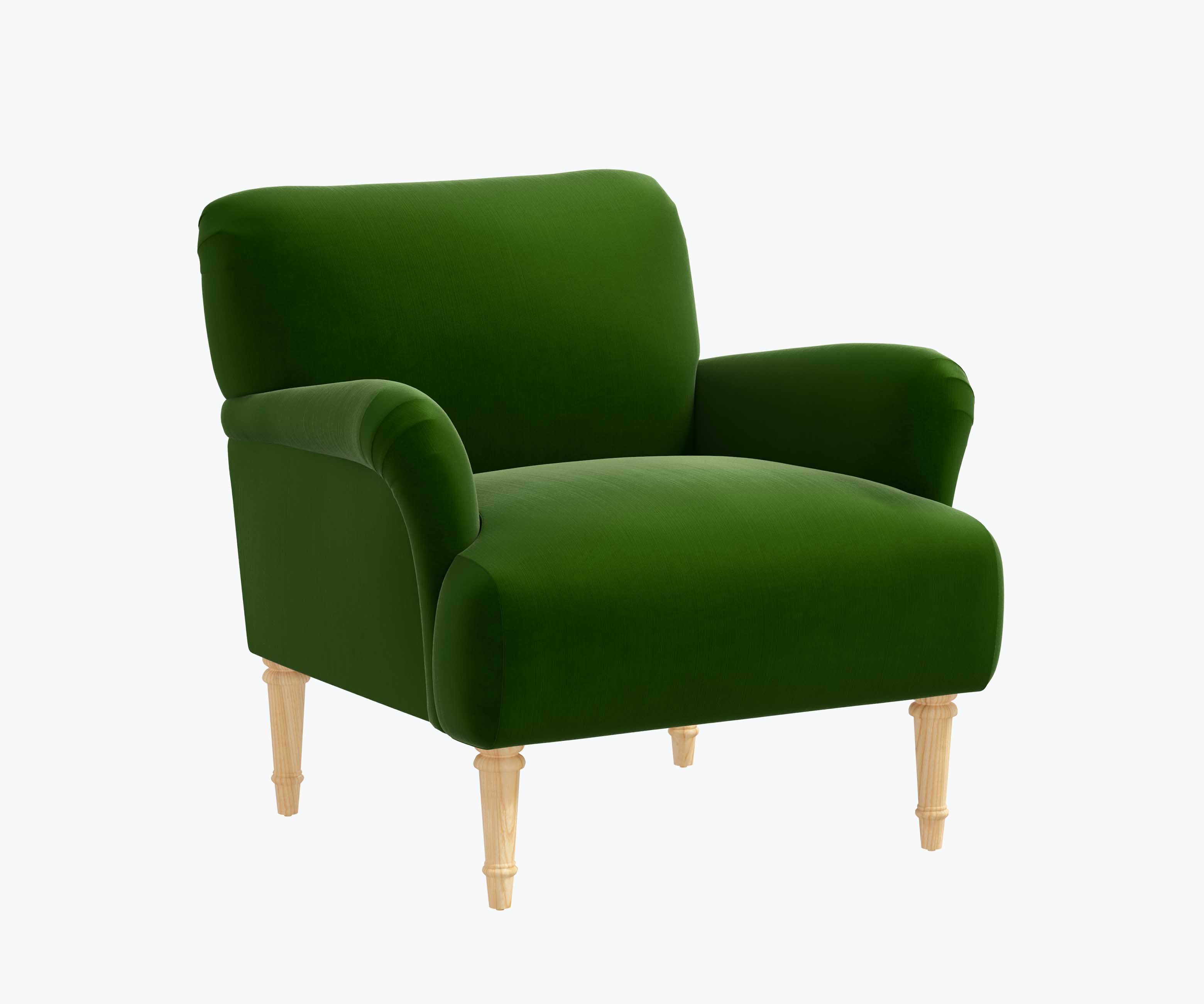 Bristol Armchair - Emerald Velvet