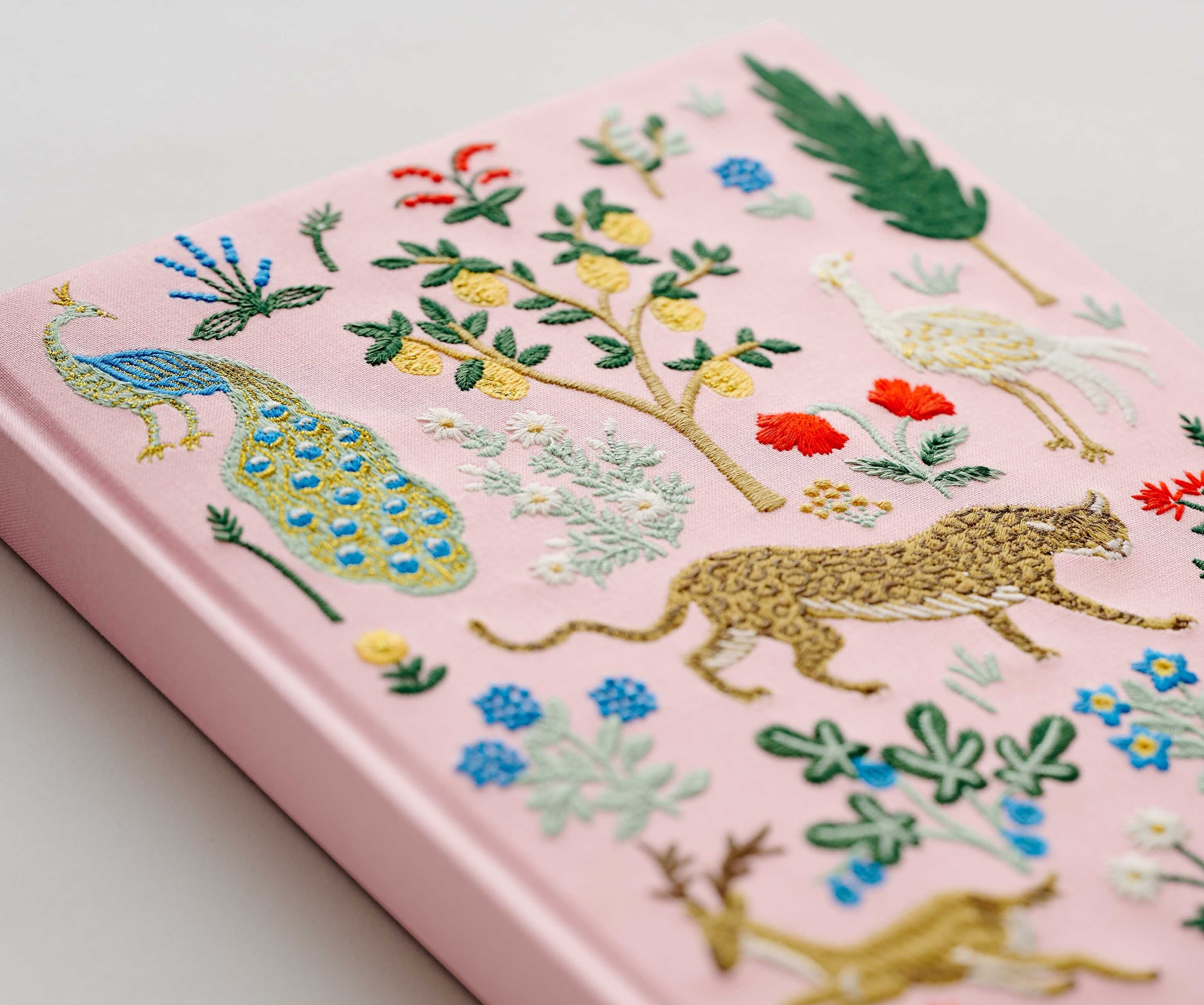 Embroidered Sketchbook - Menagerie