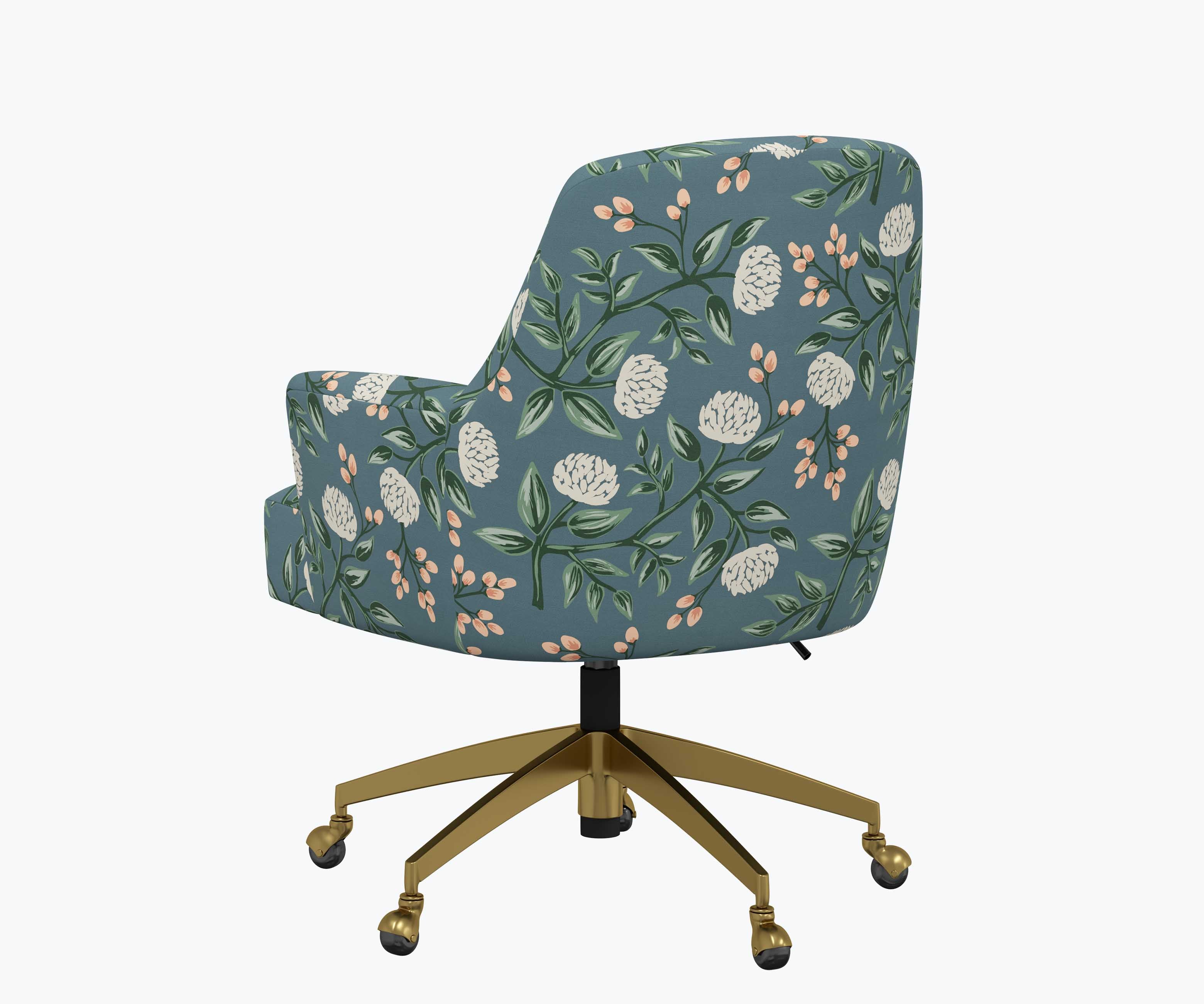 Cambridge Desk Chair - Peonies