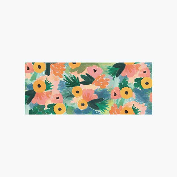 Meadow Clementine Printed Rug - Multi