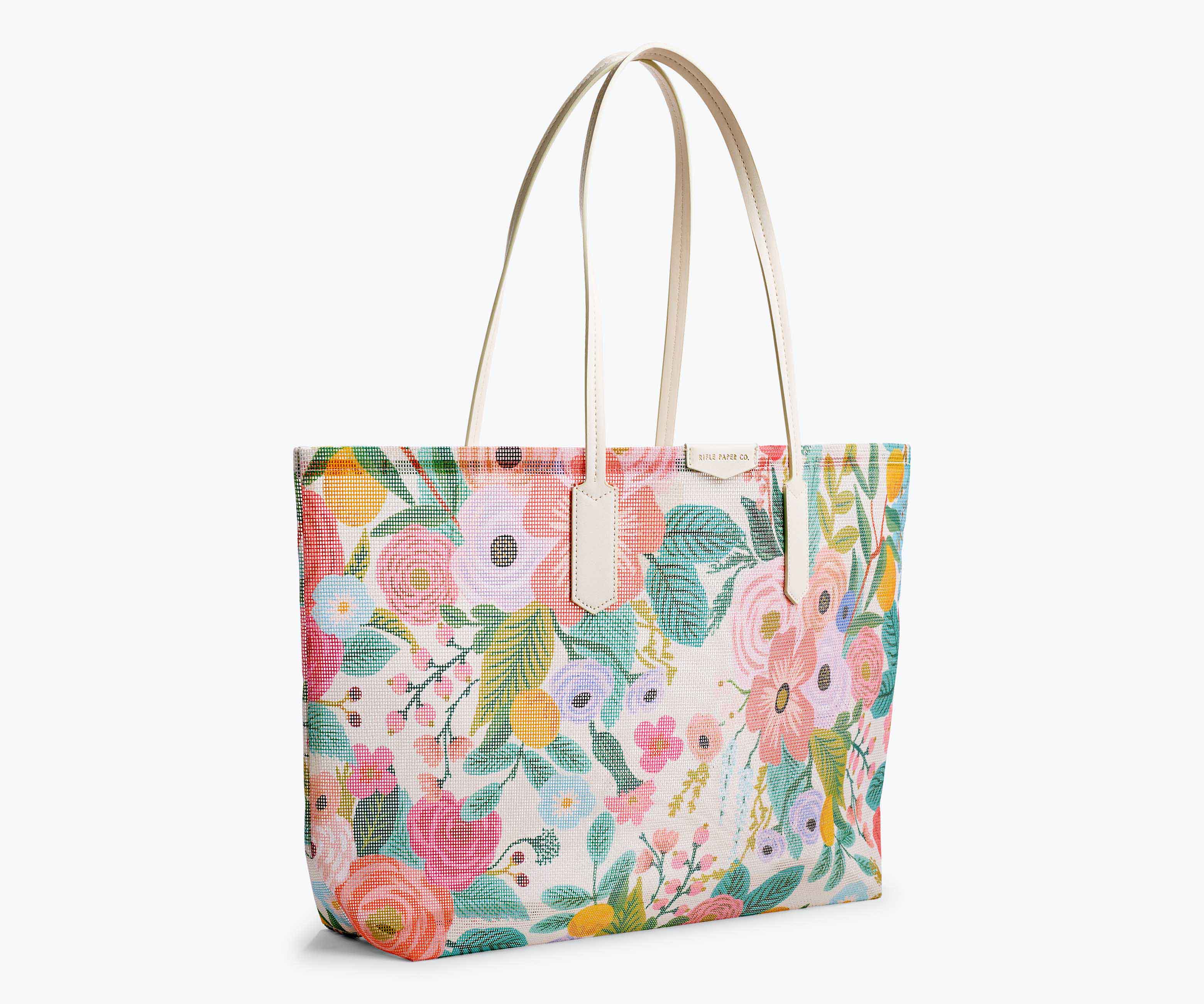 Mesh Tote and Pouch - Garden Party