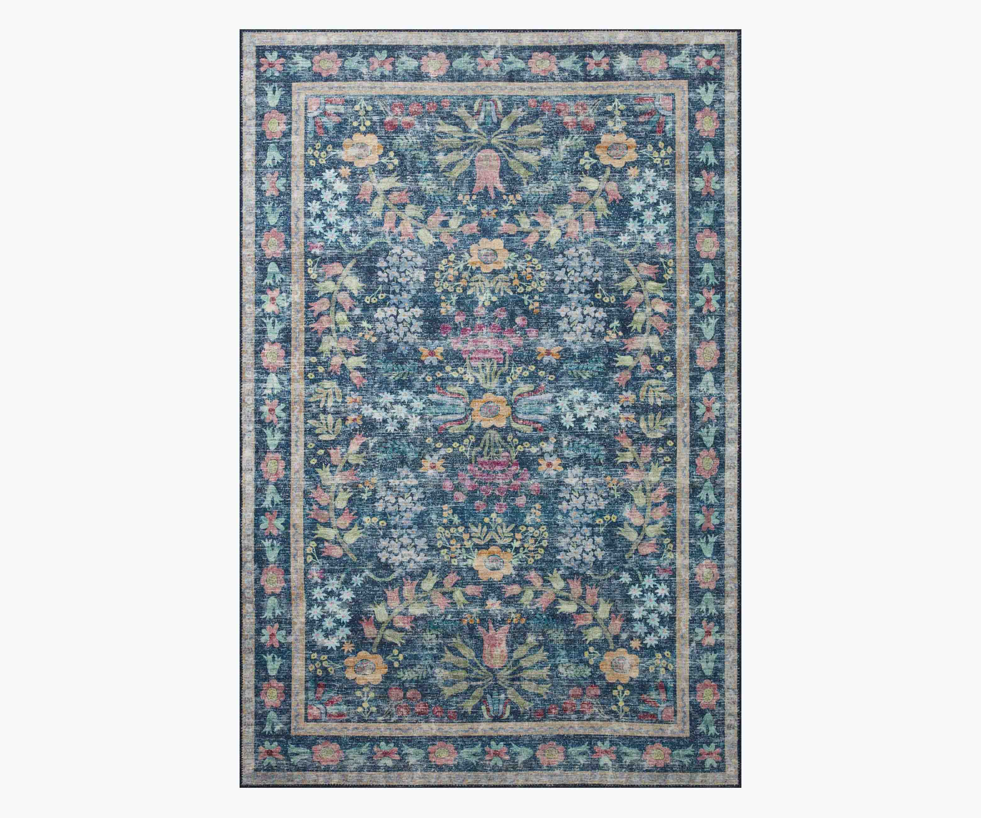 Maison Frances Power Loomed Rug - Blue Multi