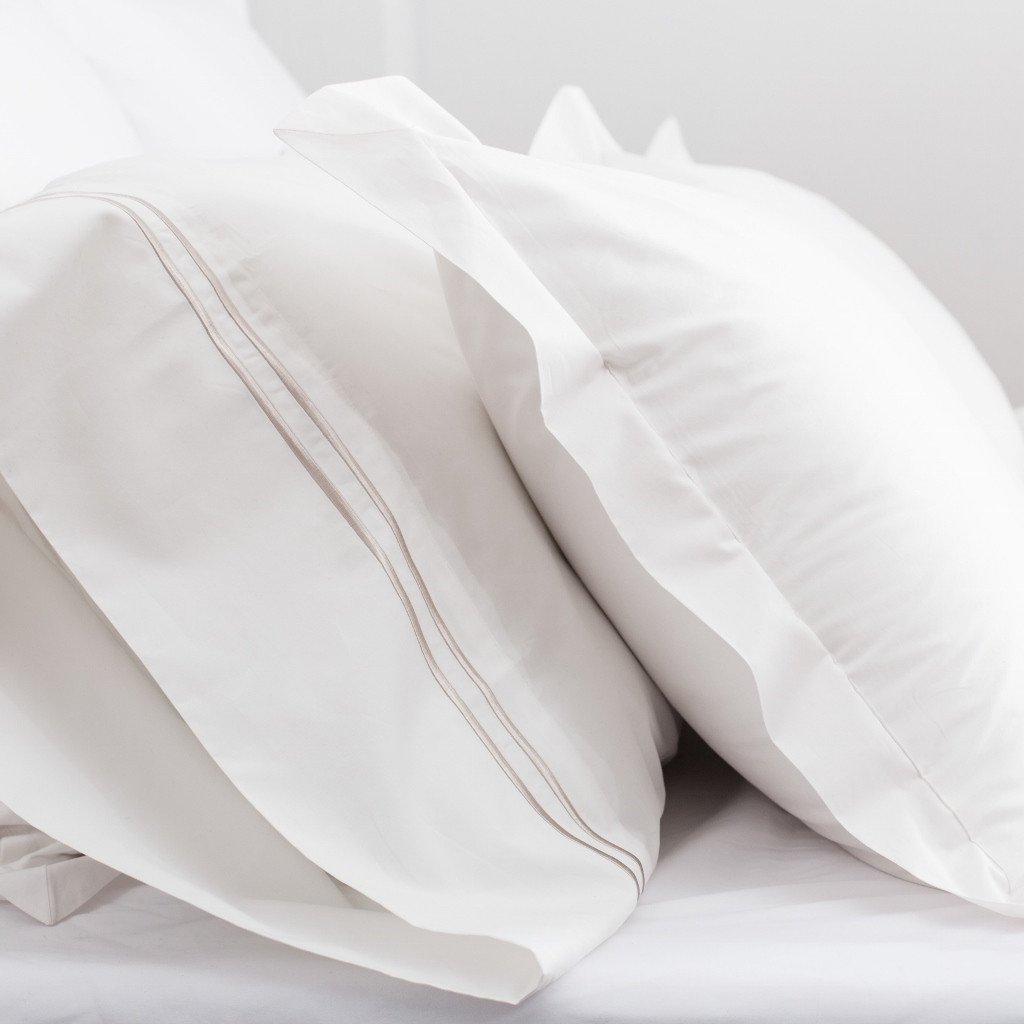 Peninsula Soft White Sham Pair