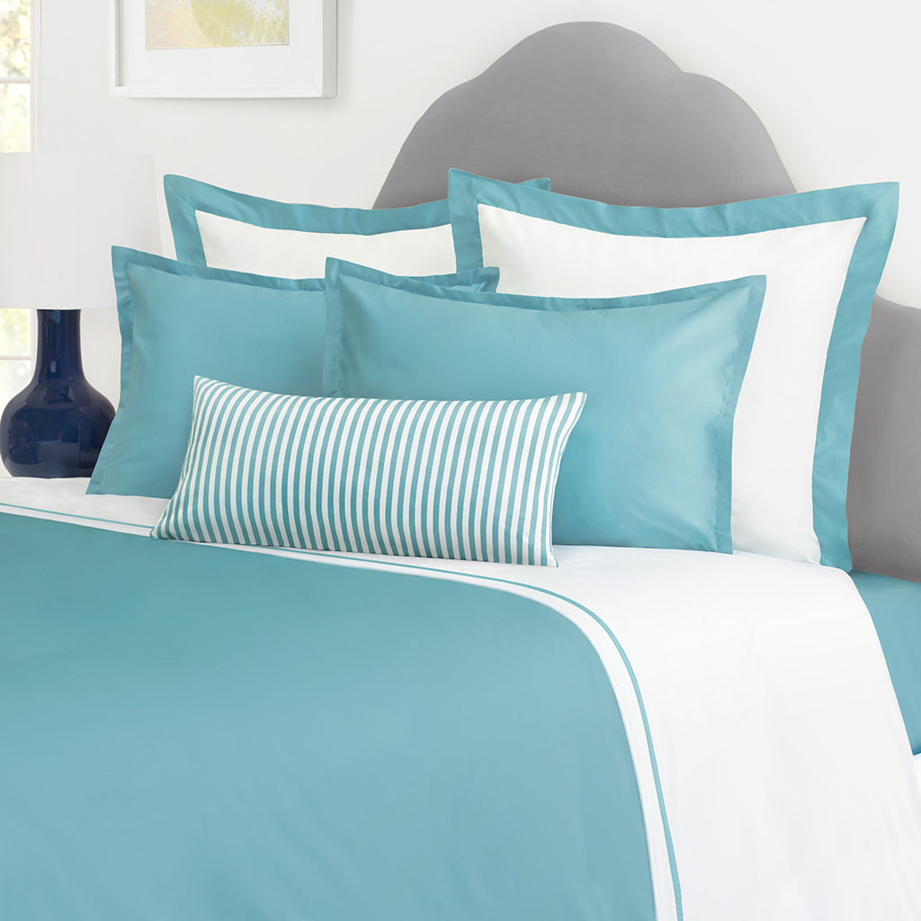 Turquoise Hayes Nova Duvet Cover