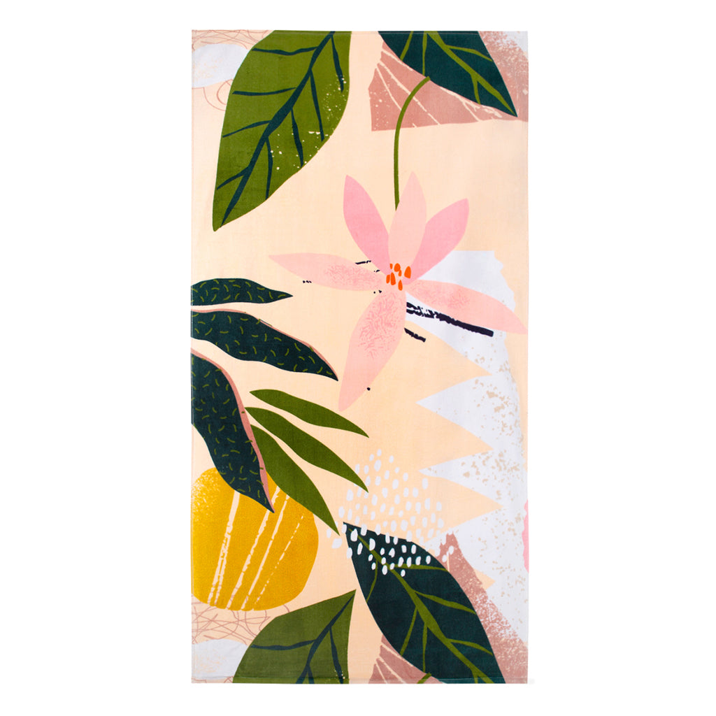 The Tropical Palm Beach Towel