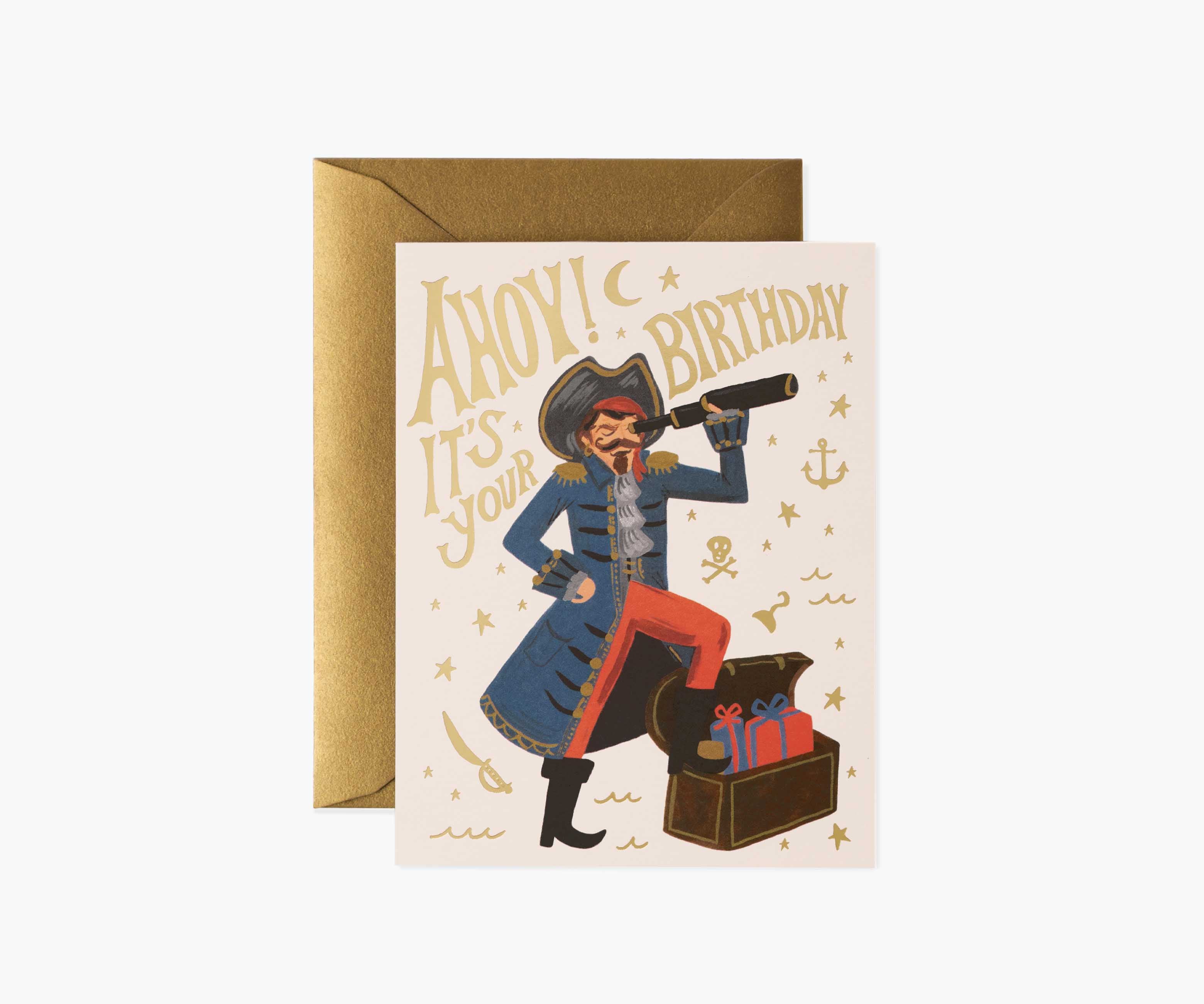 Pirate Birthday Card