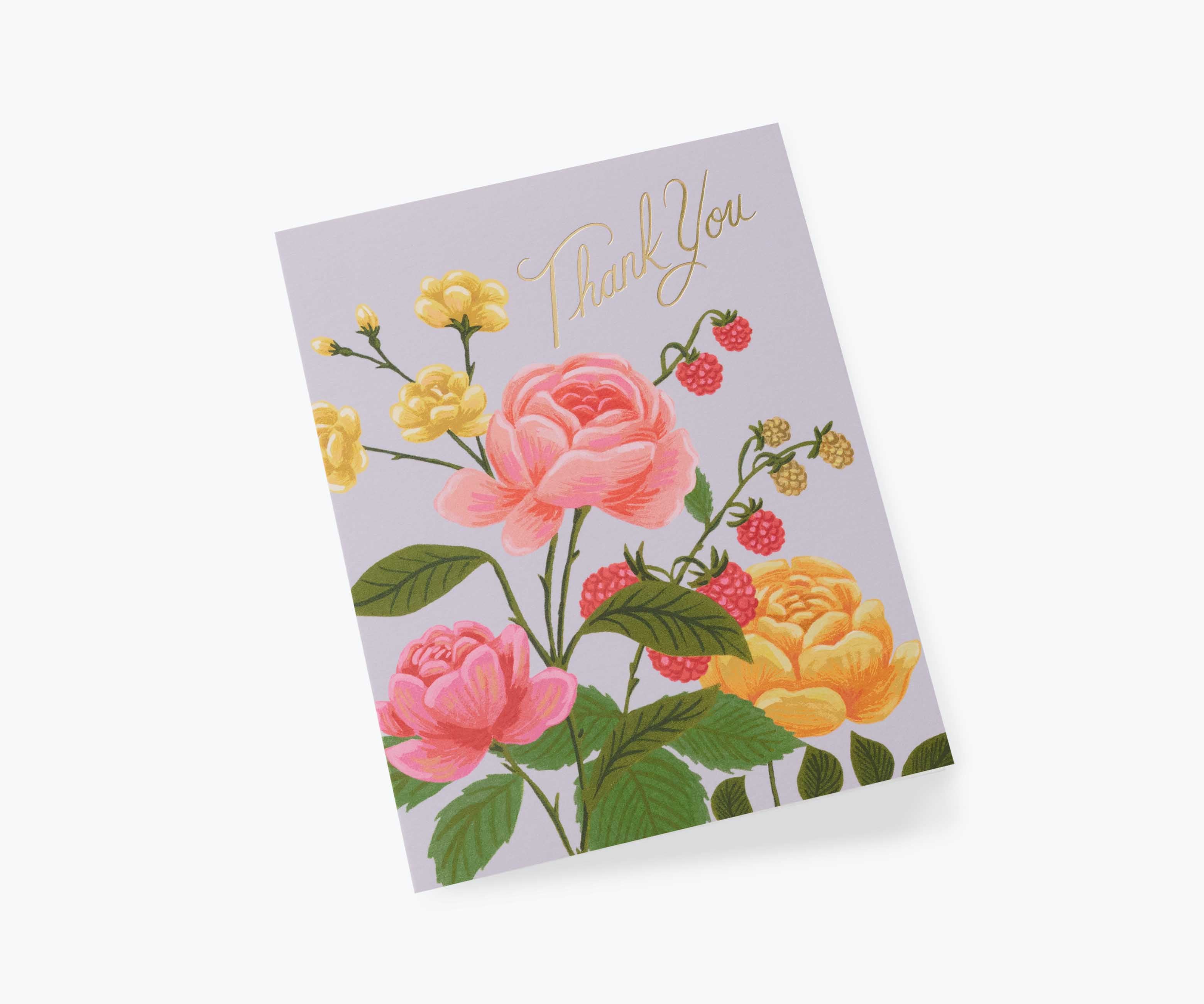 Roses Thank You Greeting Card