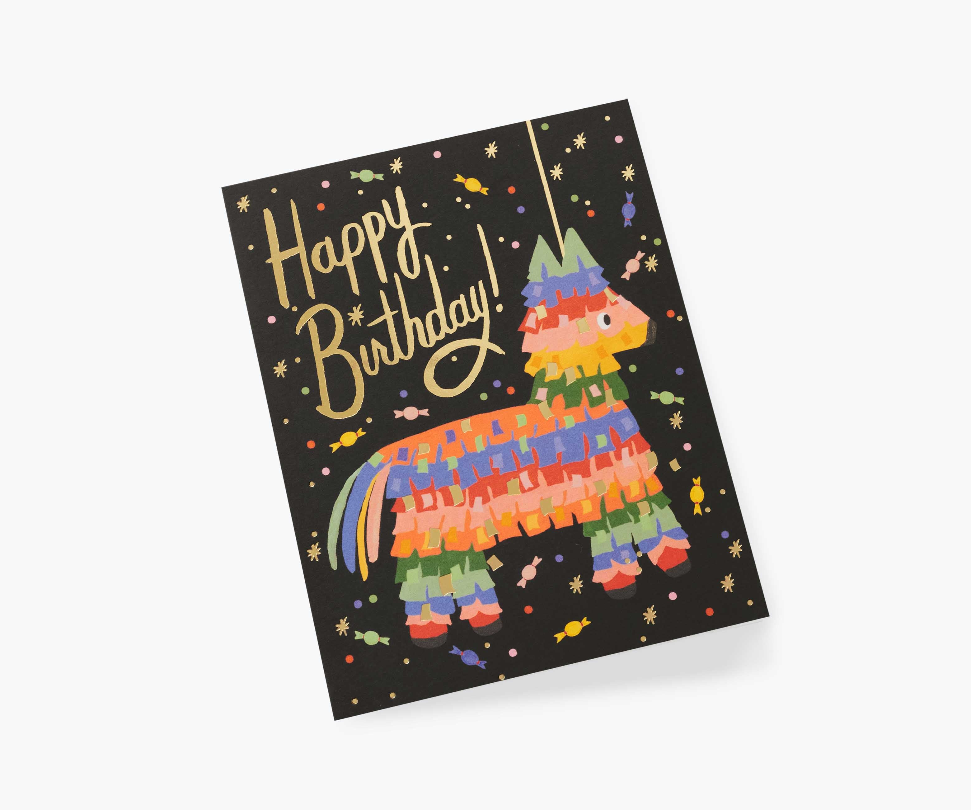 Pinata Birthday Greeting Card