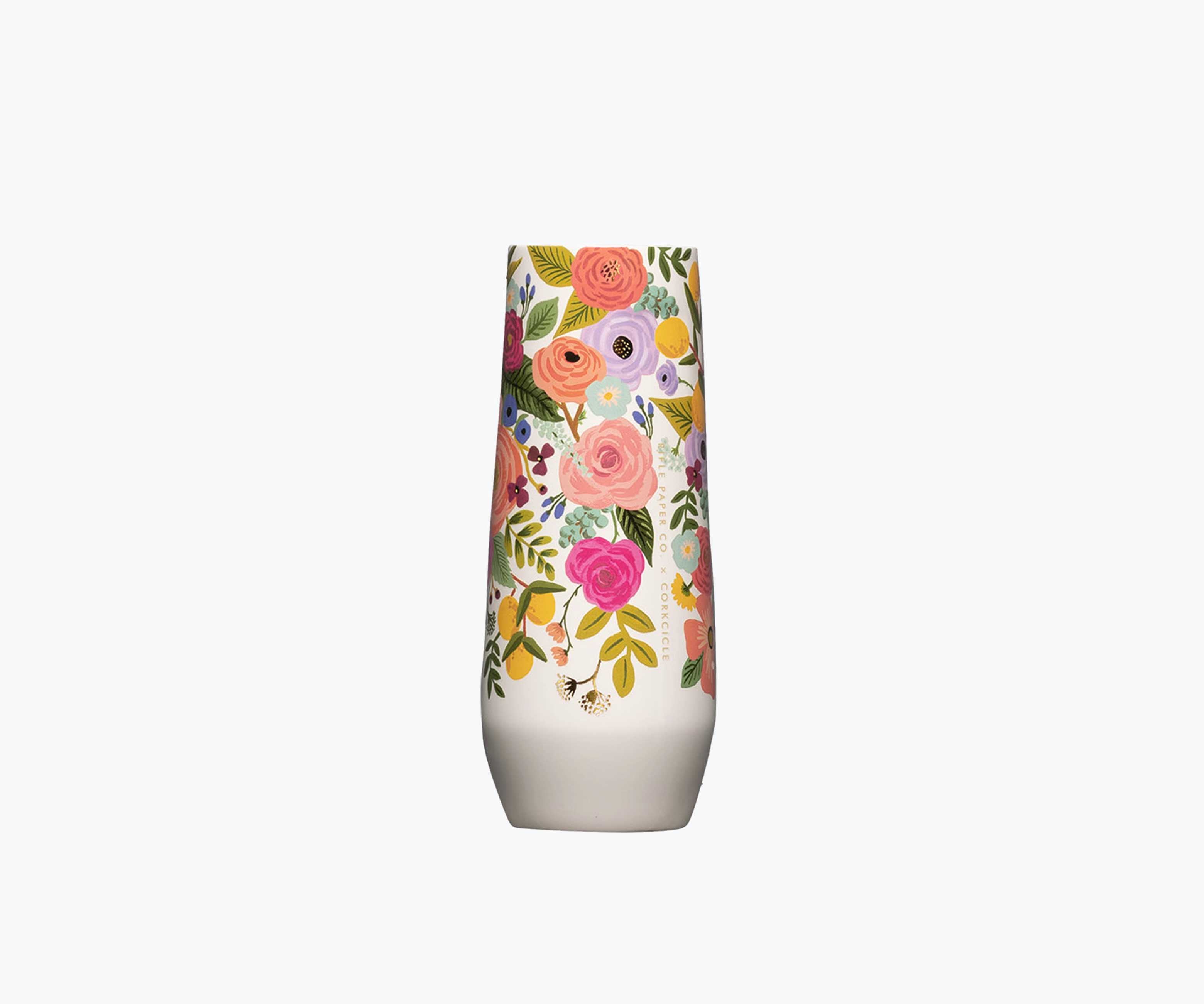 7 oz. Stemless Flute - Garden Party