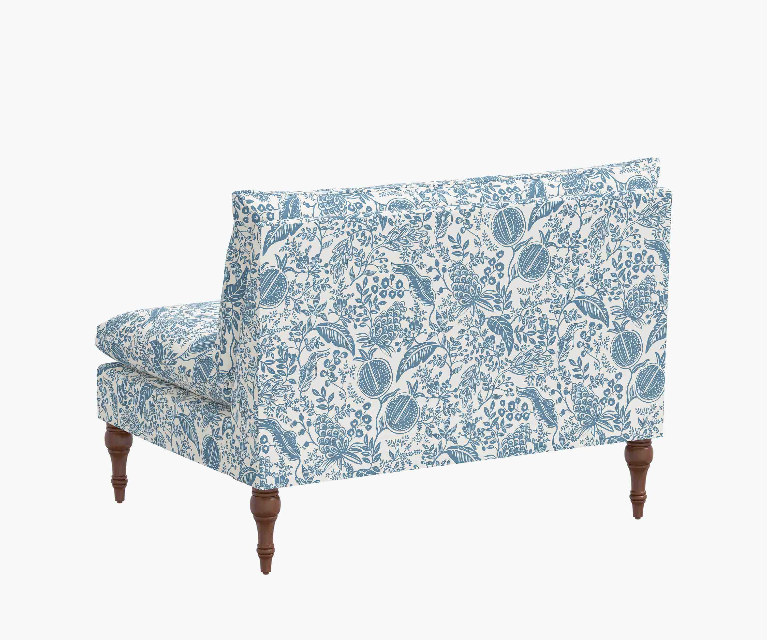 Louie Settee - Pomegranate