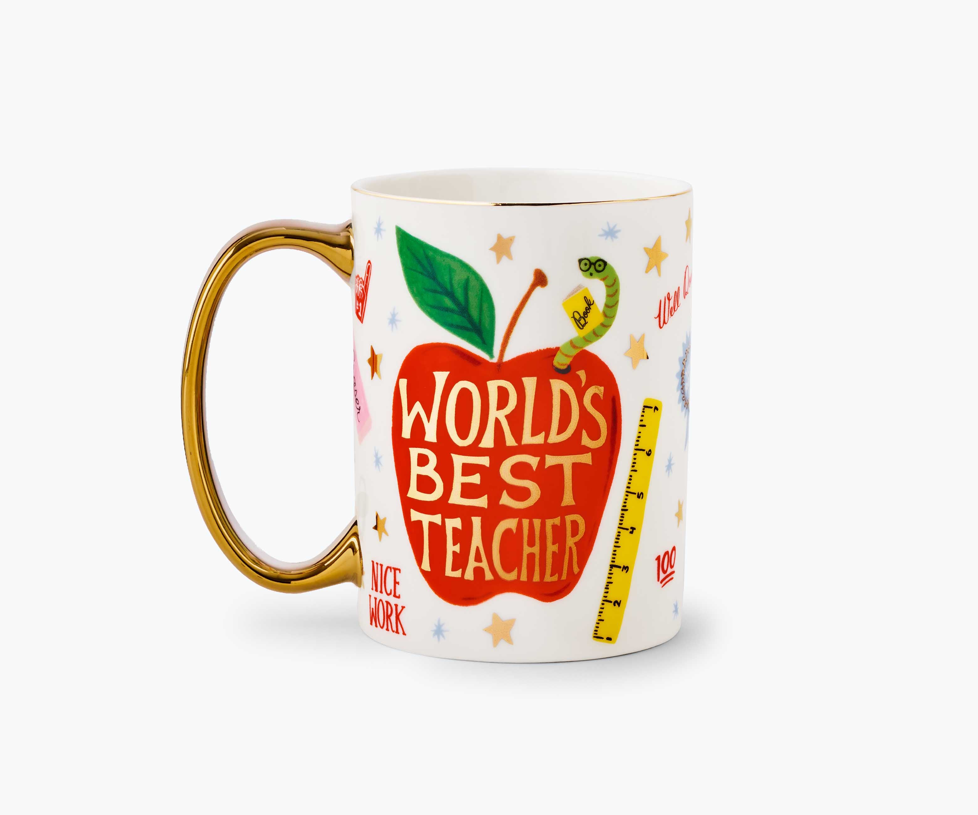 Porcelain Mug - World's Best Teacher