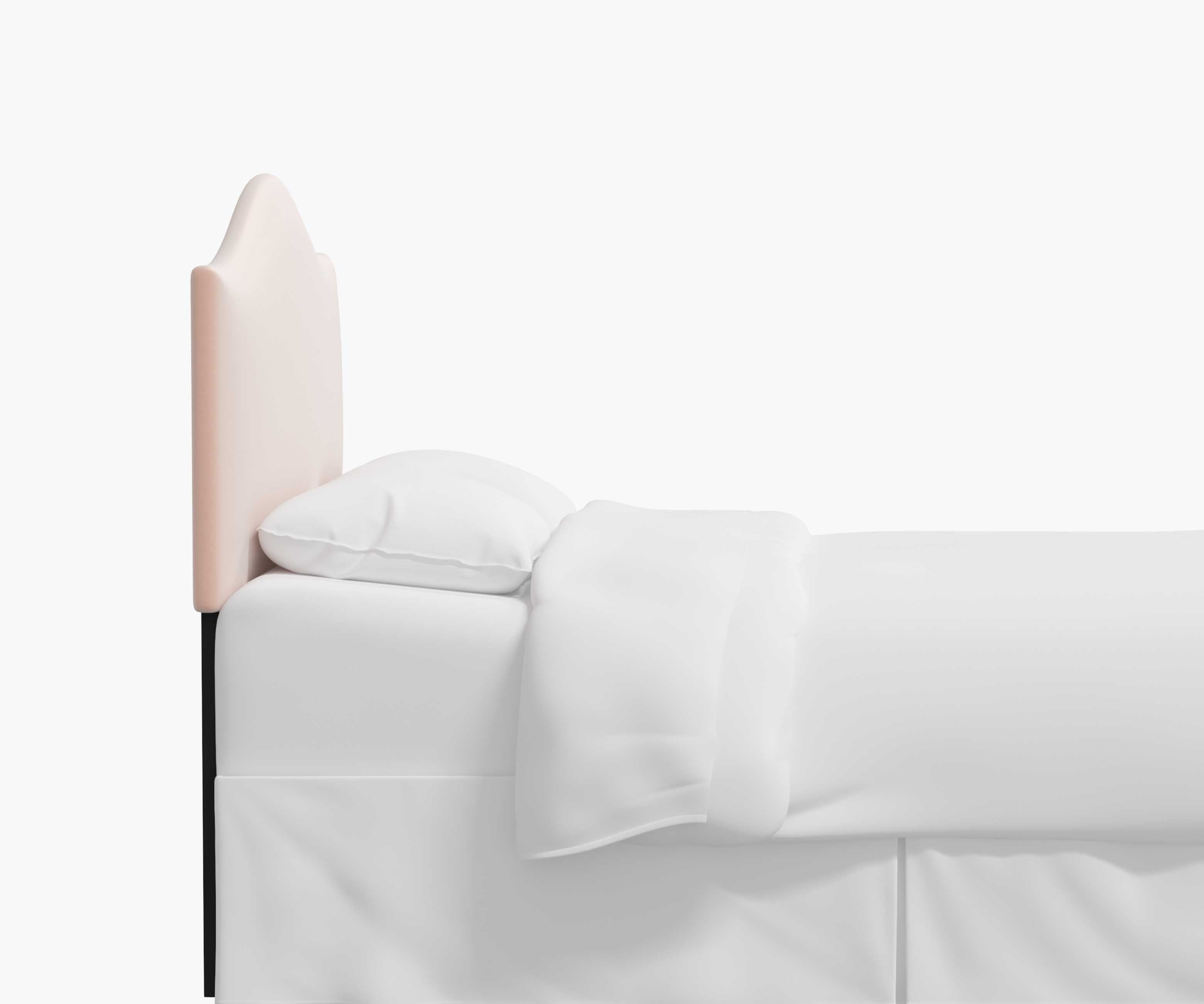 Mayfair Headboard - Blush Velvet